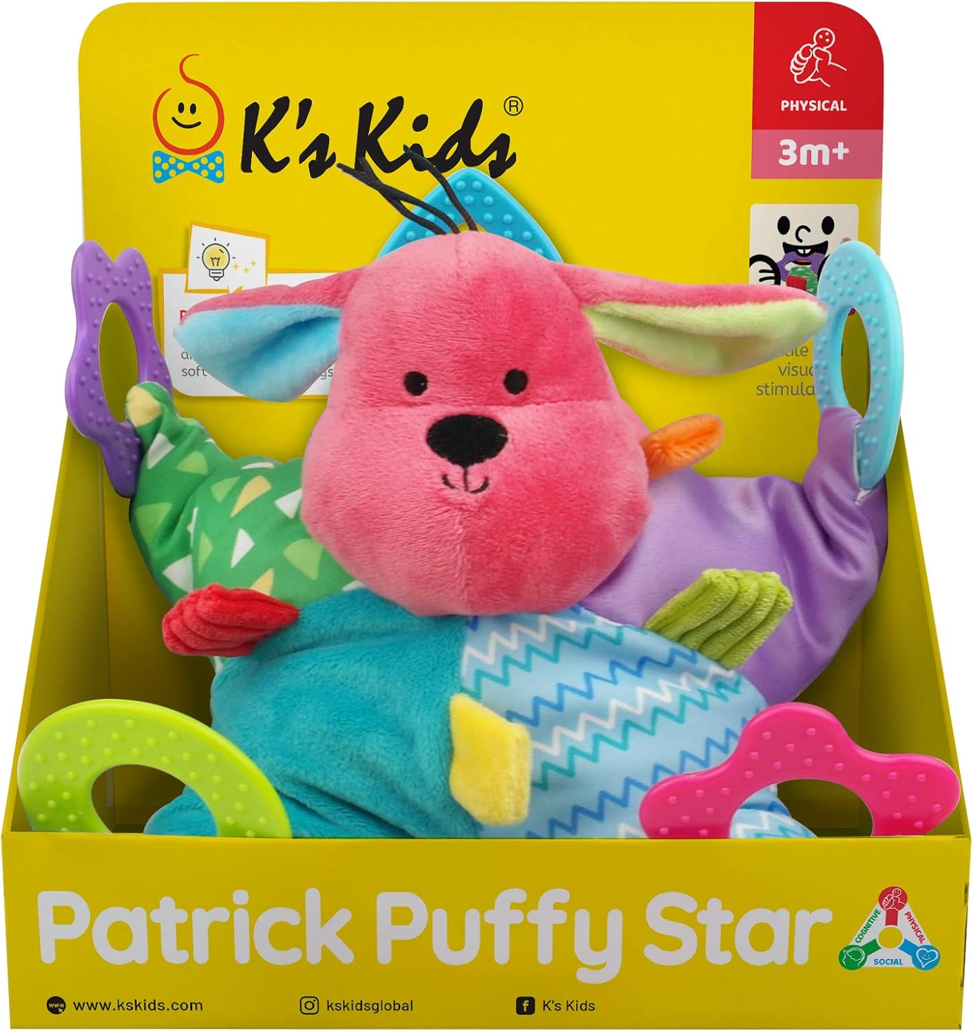 K's Kids Patrick Puffy Star