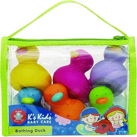 K's Kids Bathing Duck Set (6 pcs)
