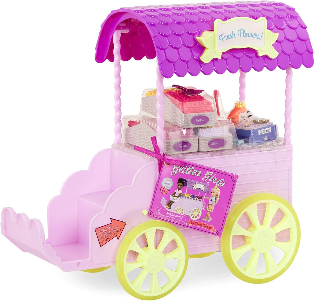 Glitter Girl Horse Drawn Flower Carriage