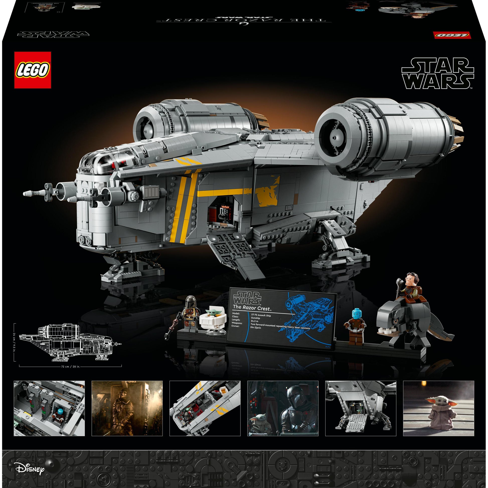 LEGO® Star Wars™ The Razor Crest™ 75331 Building Kit (6,186 Pieces)