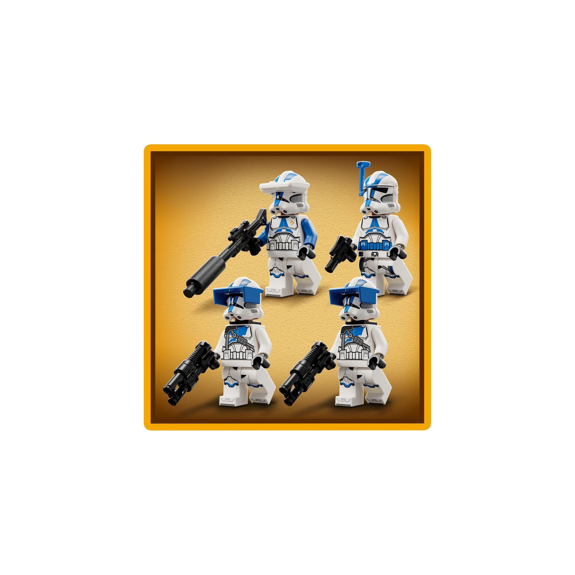 LEGO® Star Wars™ 501st Clone Troopers™ Battle Pack 75345 Building Toy Set (119 Pcs)