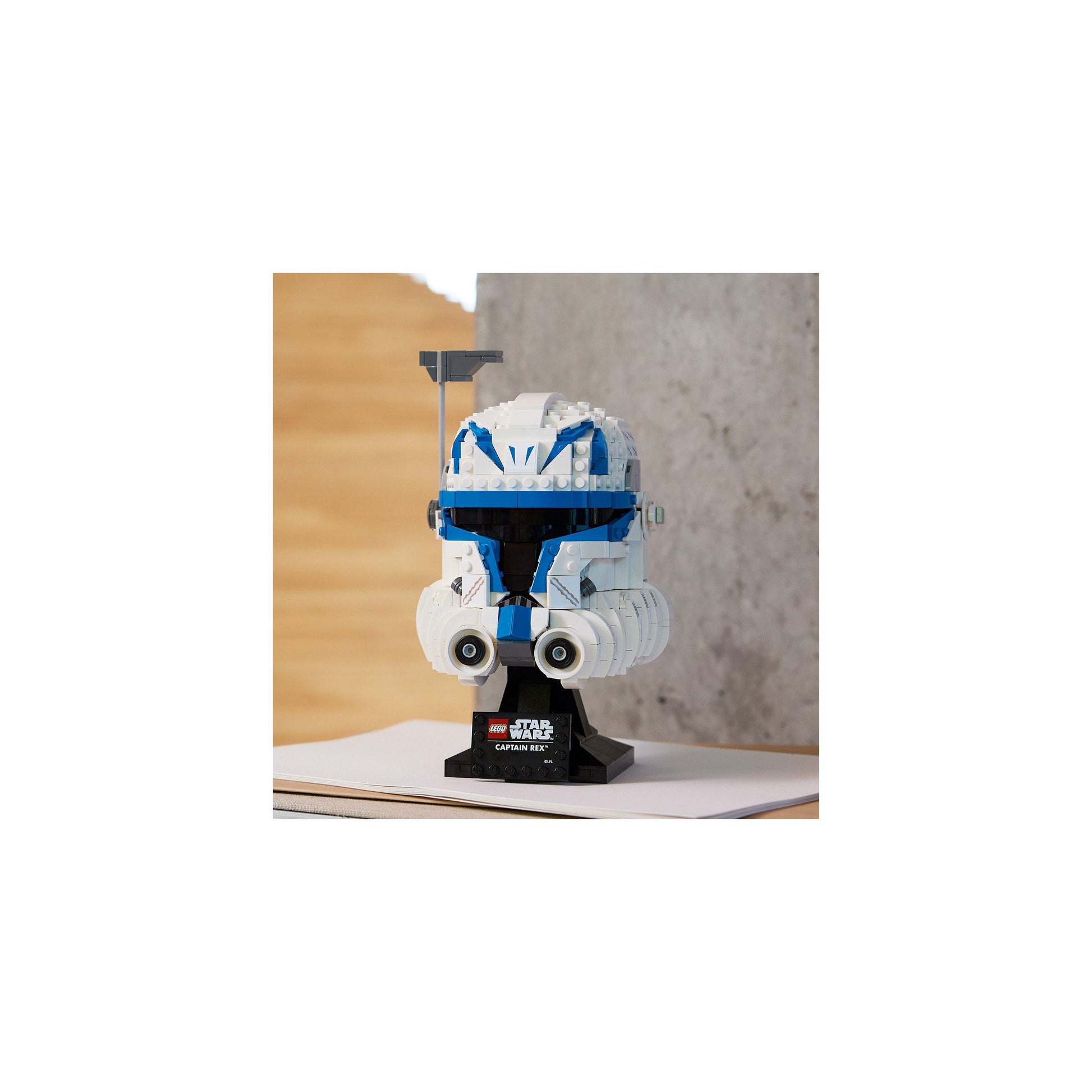 LEGO® Star Wars™ Captain Rex™ Helmet 75349 Building Kit (854 Pieces)