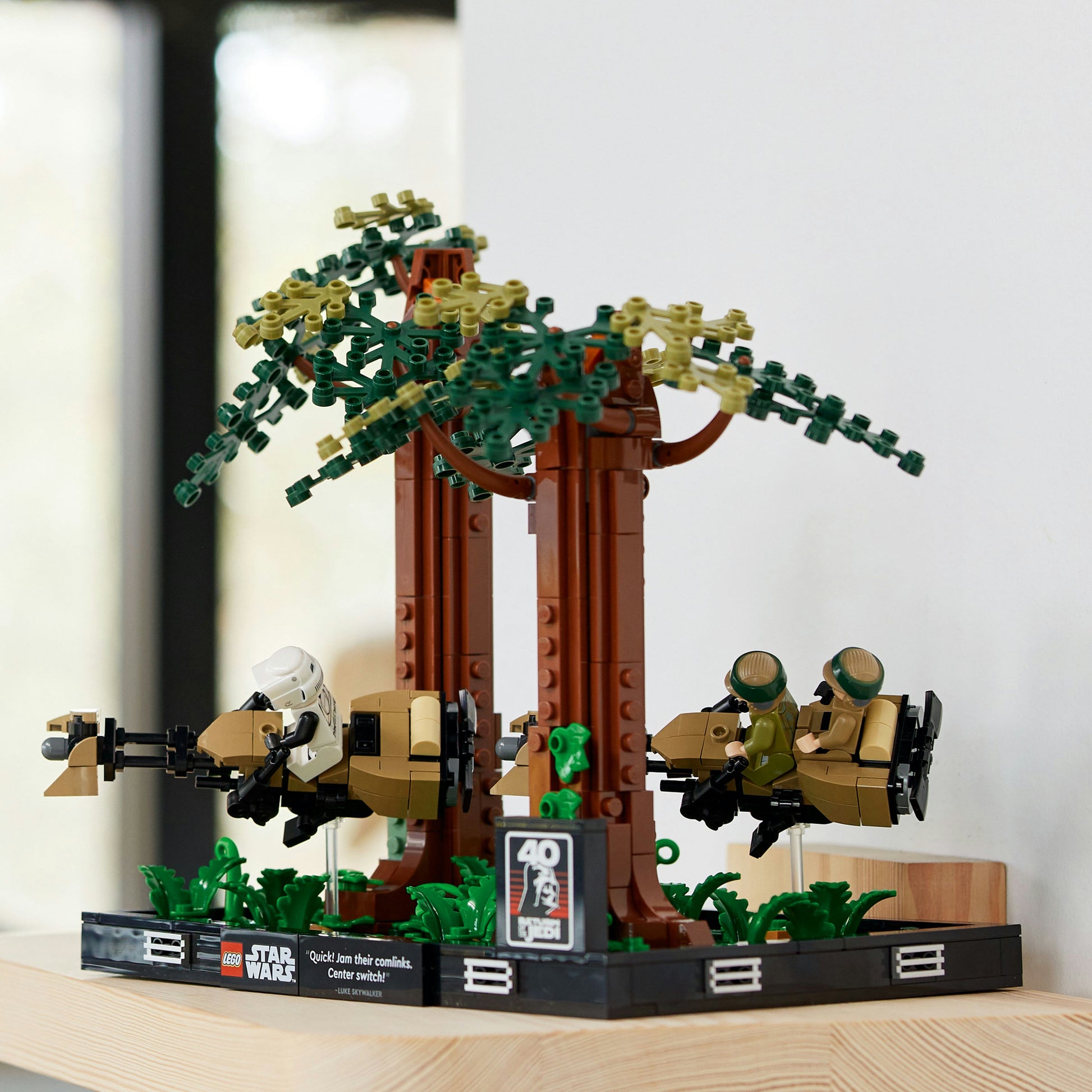 LEGO® Star Wars™ Endor™ Speeder Chase Diorama 75353 Building Set (608 Pieces)