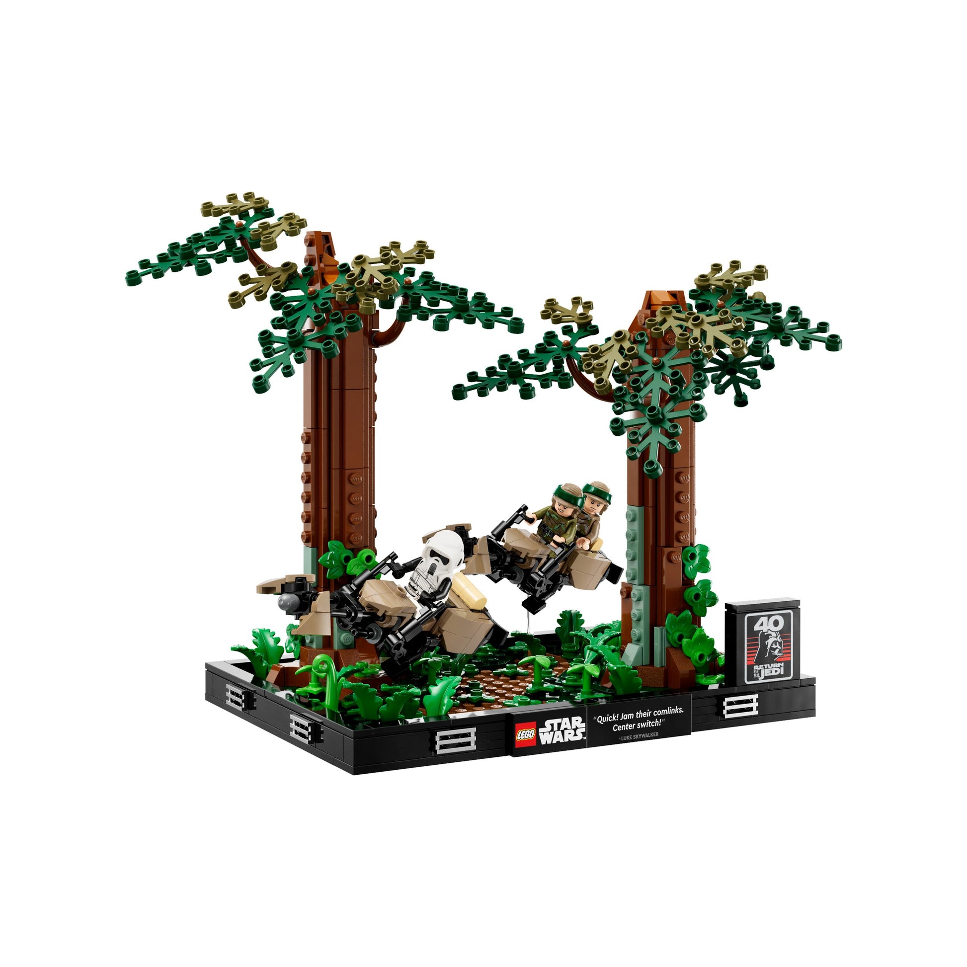 LEGO® Star Wars™ Endor™ Speeder Chase Diorama 75353 Building Set (608 Pieces)