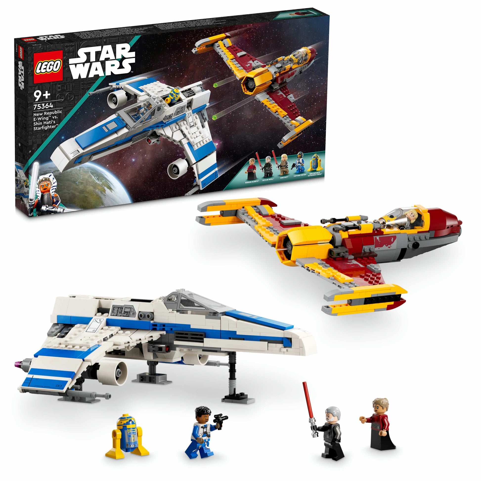 LEGO® Star Wars™ New Republic E-Wing™ vs. Shin Hati’s Starfighter™ 75364 (1,056 Pcs)