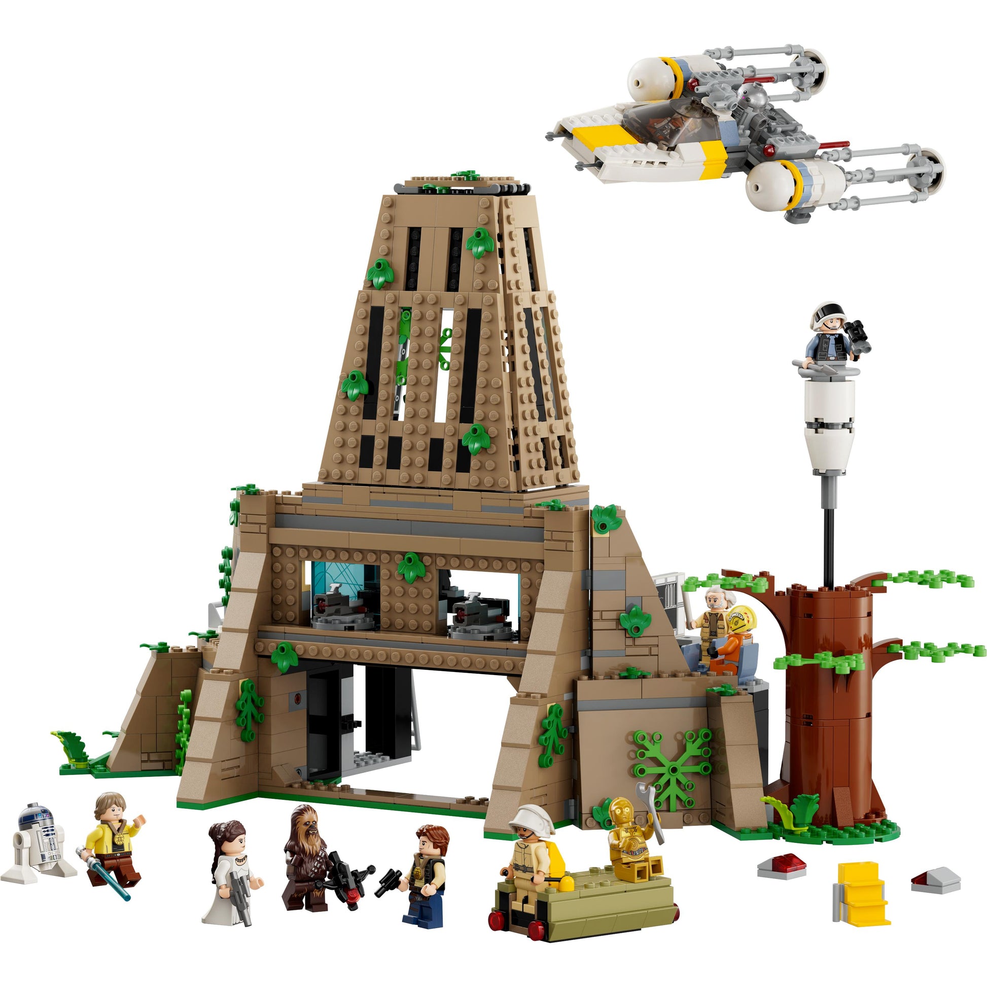 LEGO® Star Wars™ Yavin 4 Rebel Base 75365 Building Toy Set (1,067 Pieces)