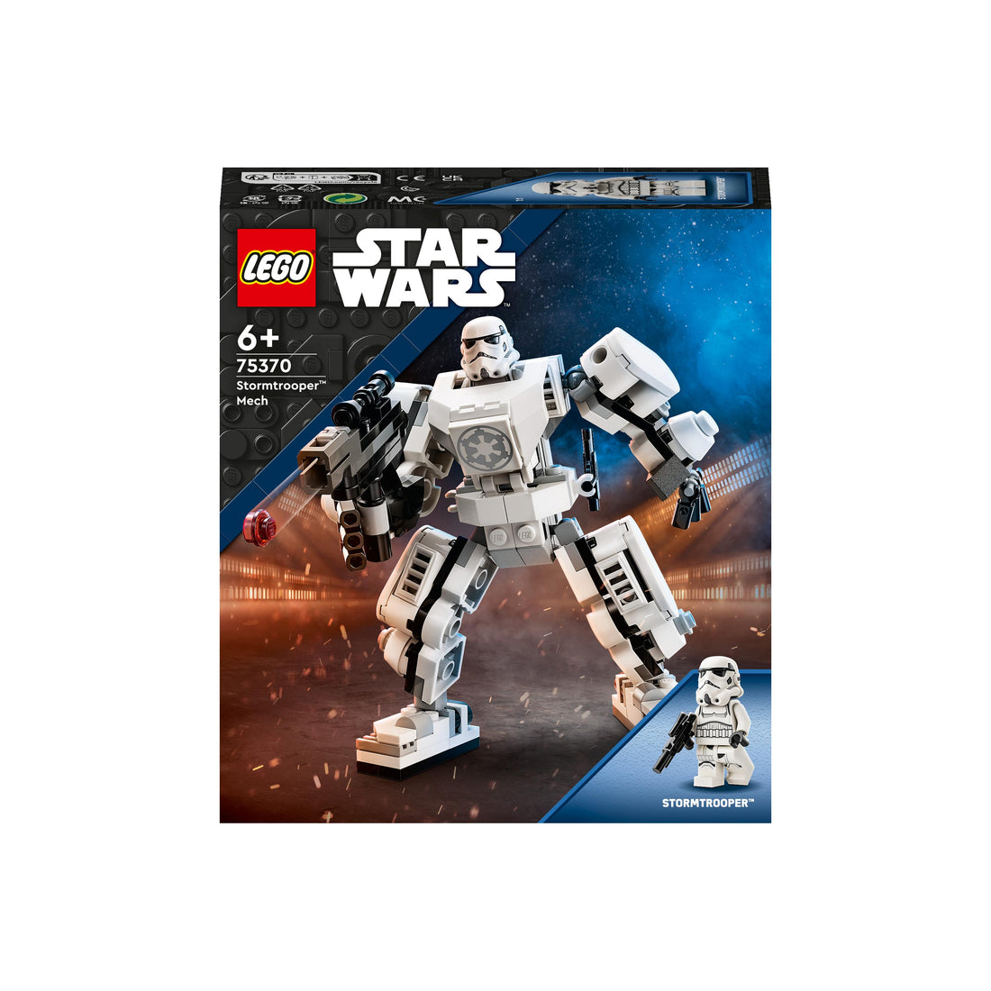 LEGO® Star Wars™ Stormtrooper™ Mech 75370 Building Toy Set (138 Pieces)