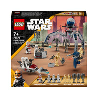 LEGO® Star Wars™ Clone Trooper™ & Battle Droid™ Battle Pack 75372