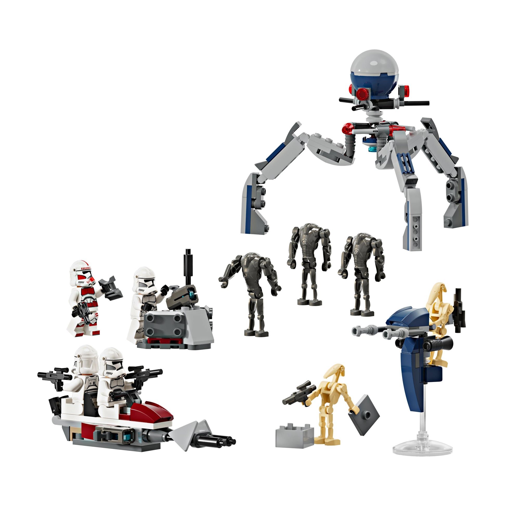 LEGO® Star Wars™ Clone Trooper™ & Battle Droid™ Battle Pack 75372