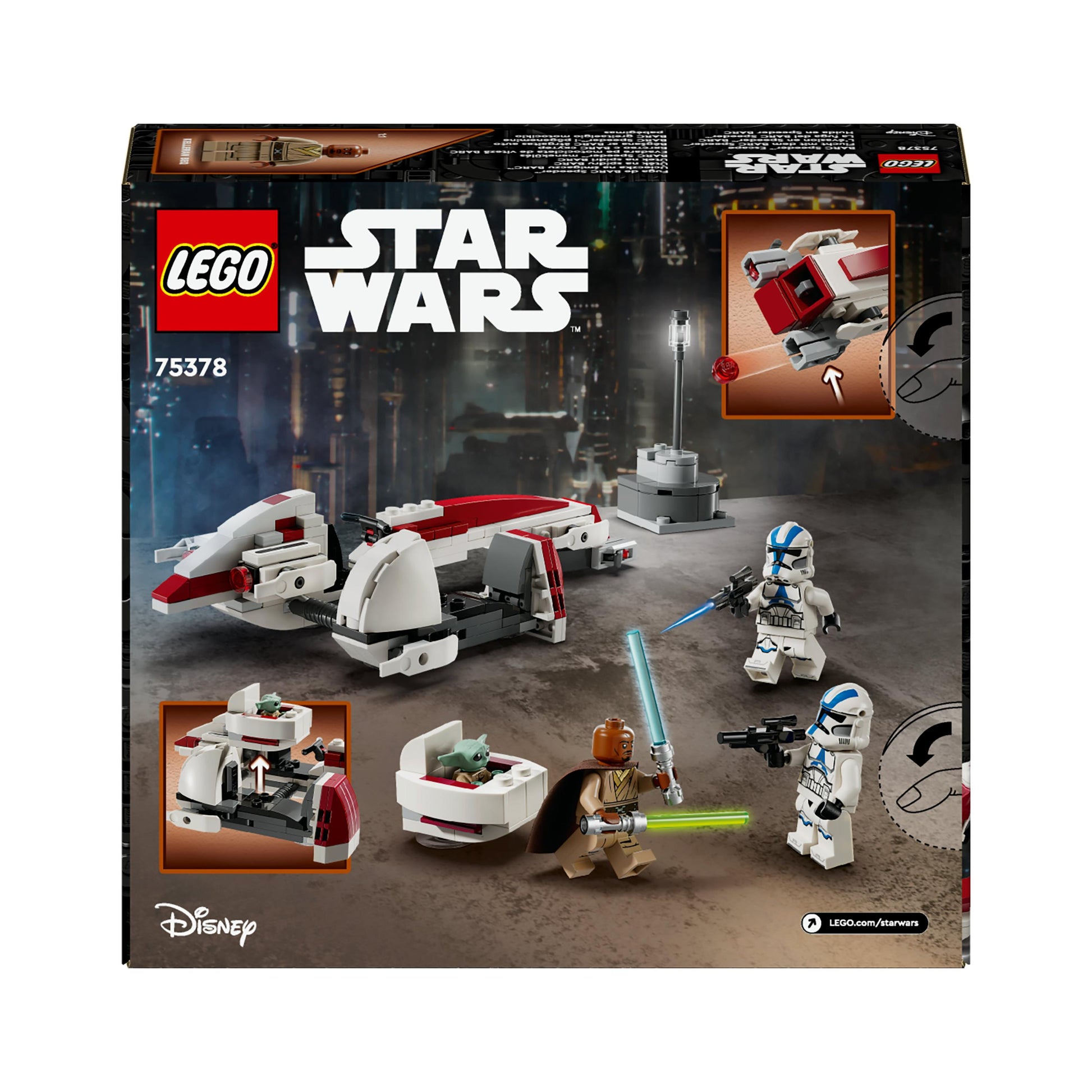 LEGO® Star Wars™ BARC Speeder™ Escape Set 75378