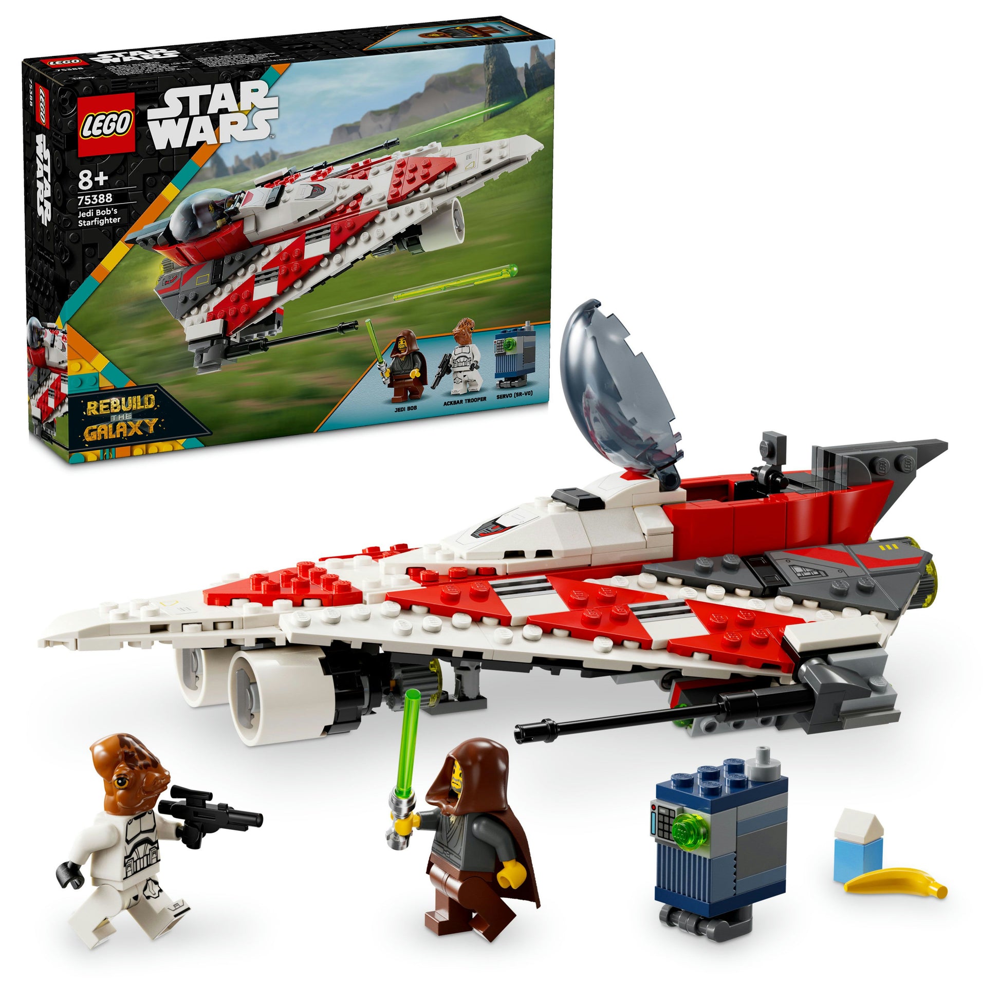 LEGO® Star Wars™ Jedi Bob’s Starfighter Building Toy 75388