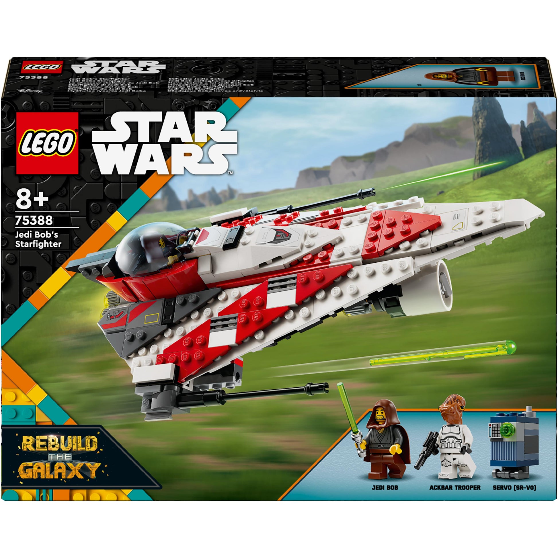 LEGO® Star Wars™ Jedi Bob’s Starfighter Building Toy 75388