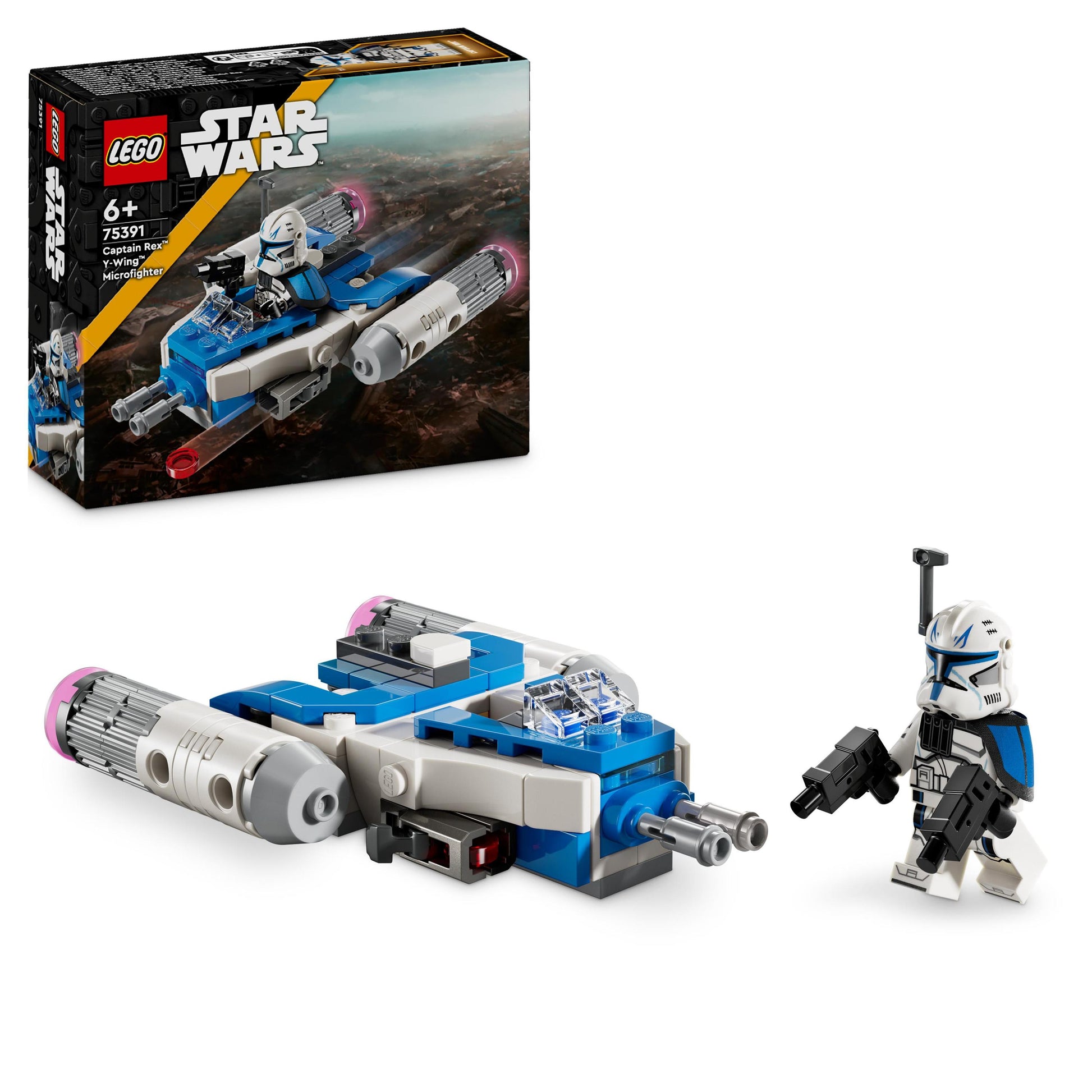 LEGO® Star Wars™ Captain Rex™ Y-Wing™ Microfighter Set 75391