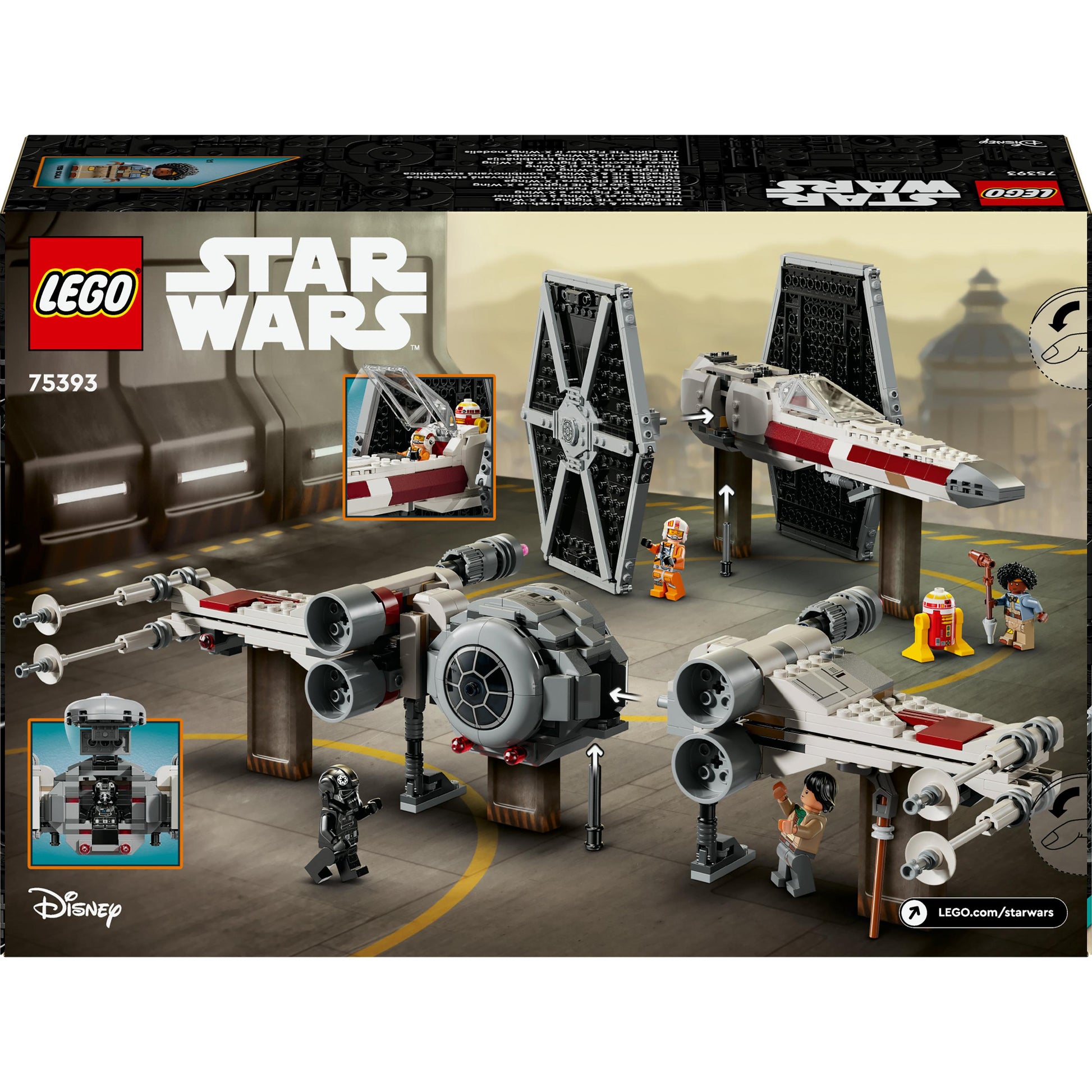 LEGO® Star Wars™ TIE Fighter & X-Wing Mash-up Set 75393