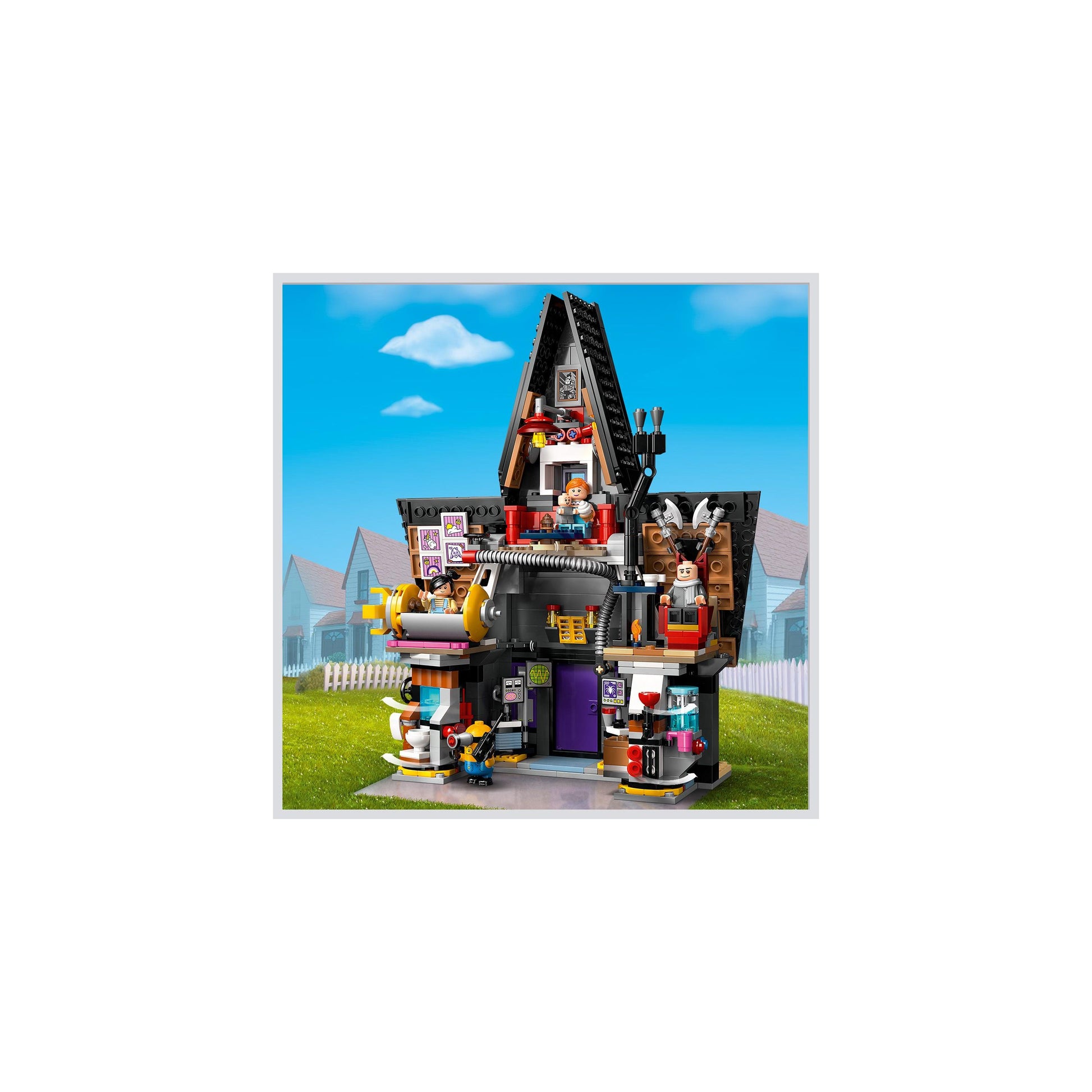 LEGO® Despicable Me 4 Minions and Gru's Family Mansion 75583