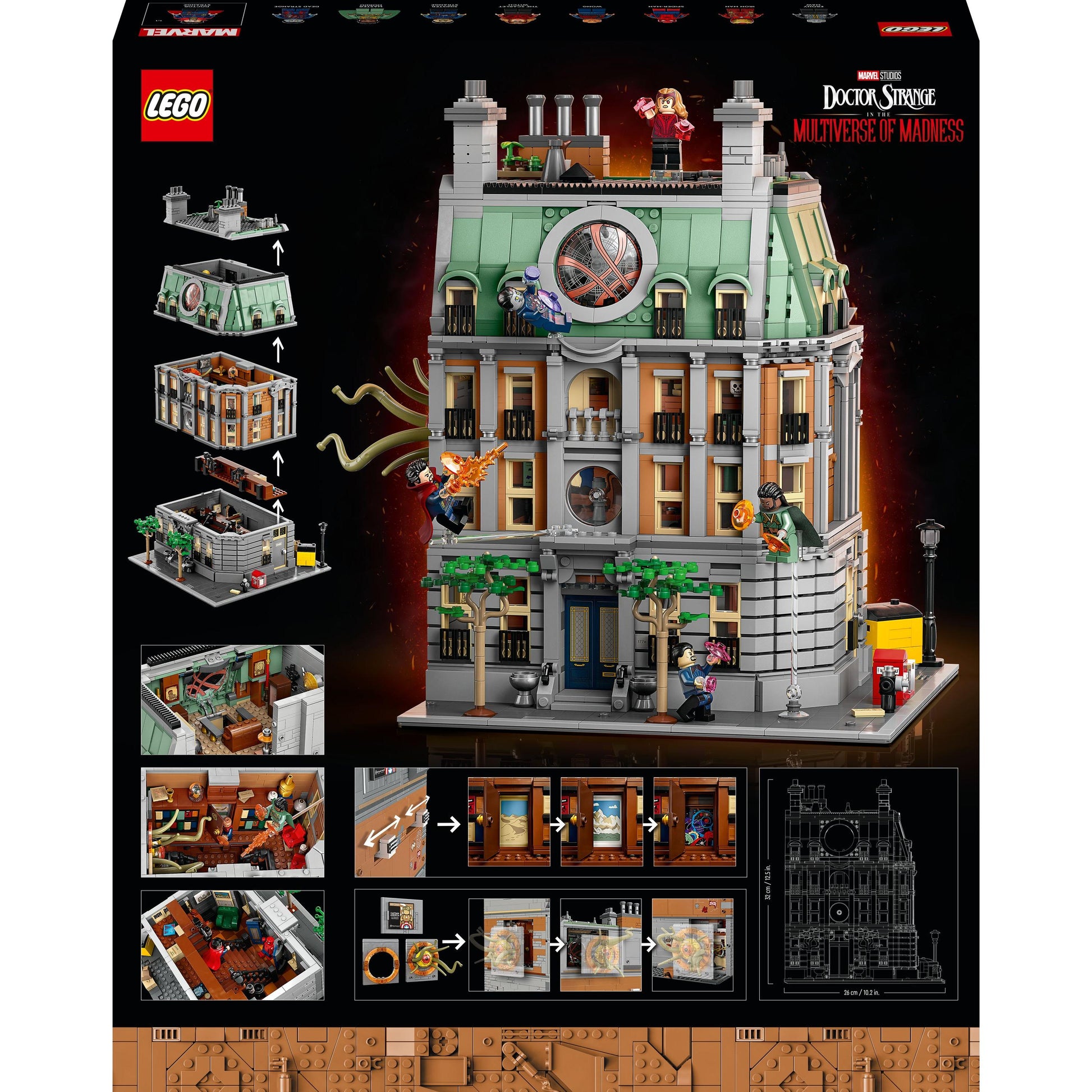مجموعة قدس الأقداس 76218 من LEGO® Marvel (2708 قطع)