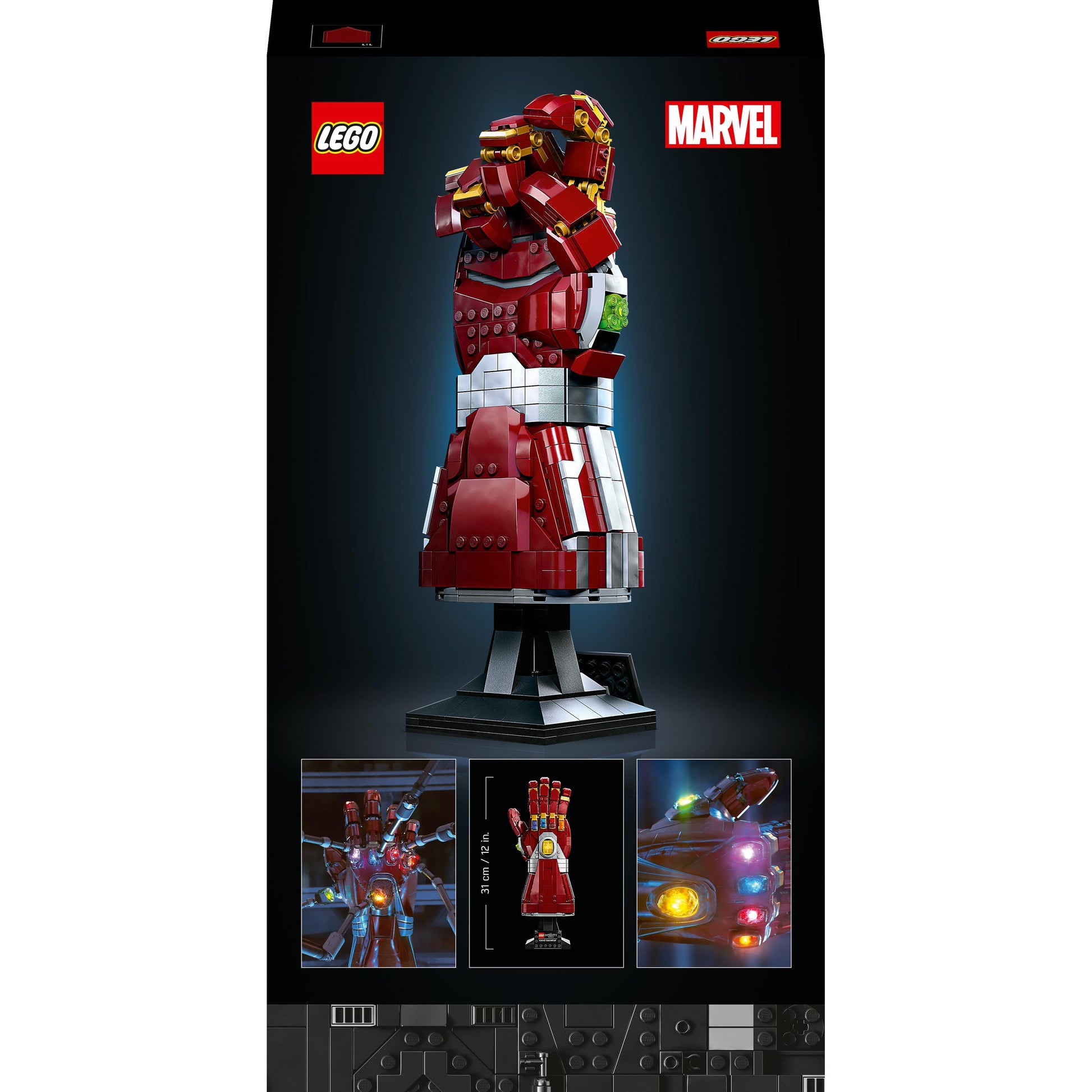 مجموعة  قفاز النانو 76223 من LEGO® Marvel (680 قطعة)