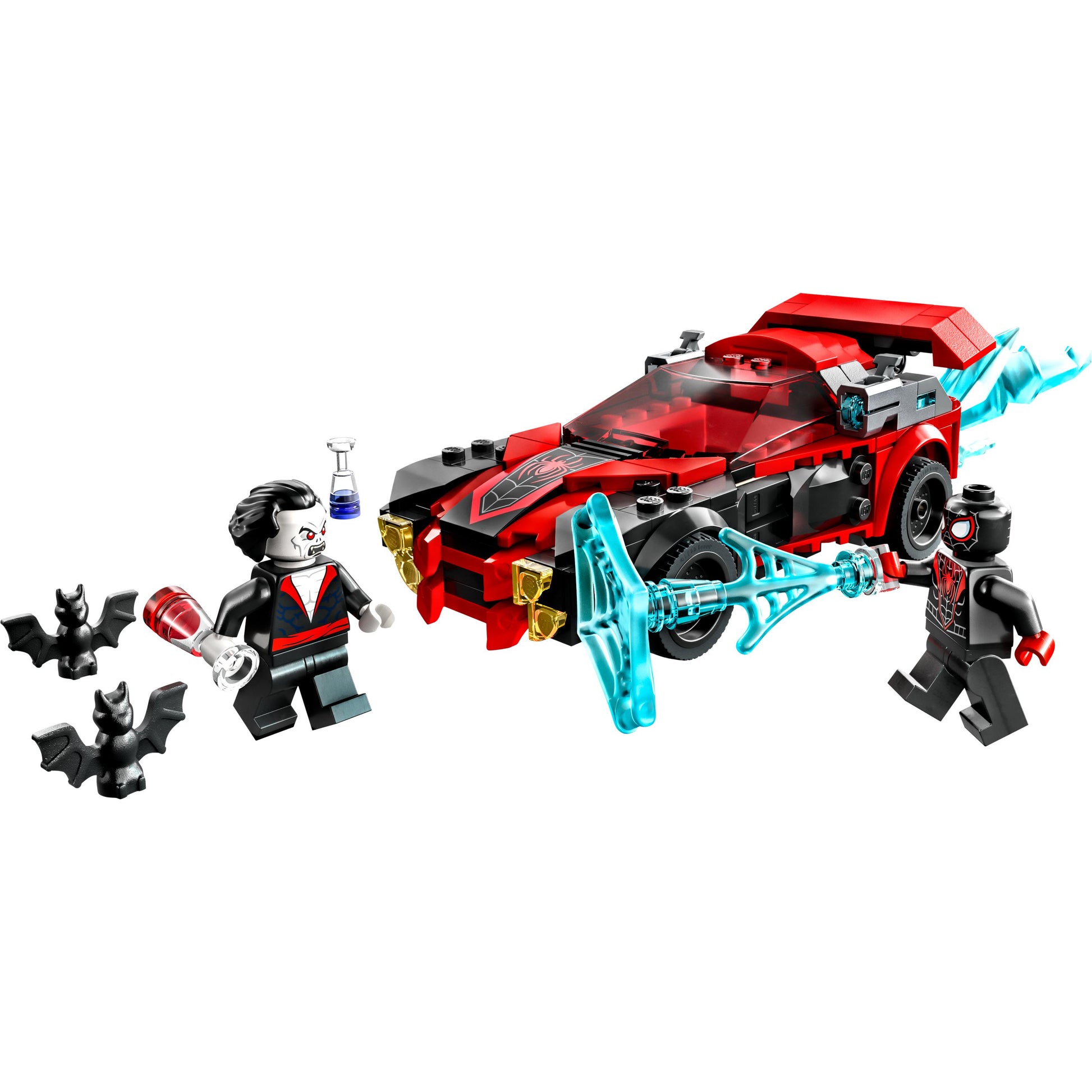 LEGO® Marvel Miles Morales vs. Morbius 76244 Building Toy Set (220 Pieces)