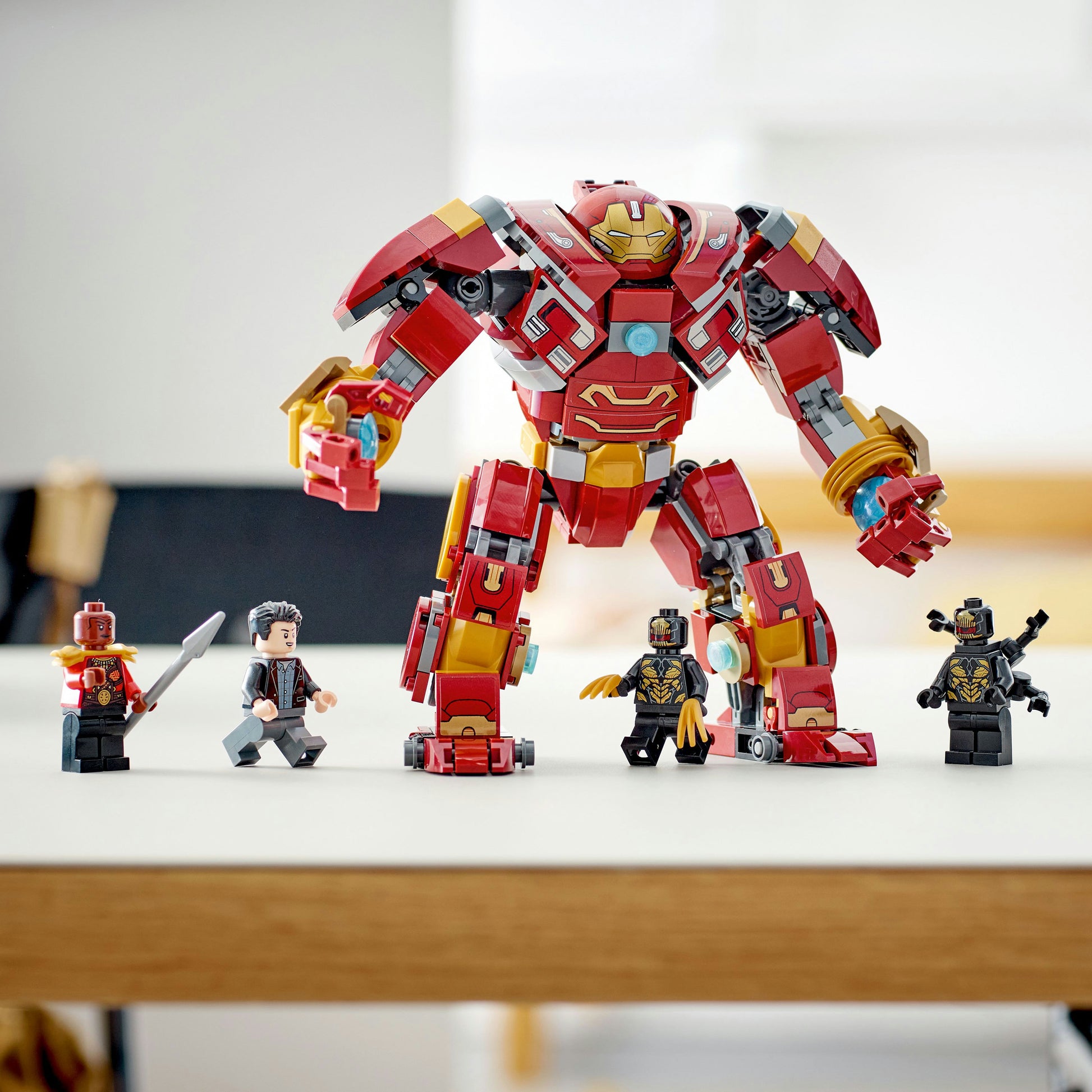 LEGO® Marvel The Hulkbuster: The Battle of Wakanda 76247 Building Toy Set (385 Pieces)