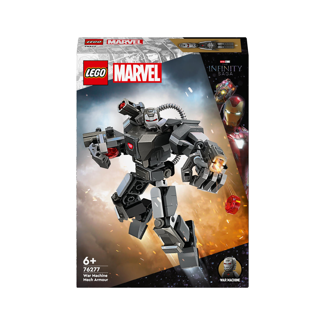 LEGO® Marvel War Machine Mech Armour Building Toy 76277