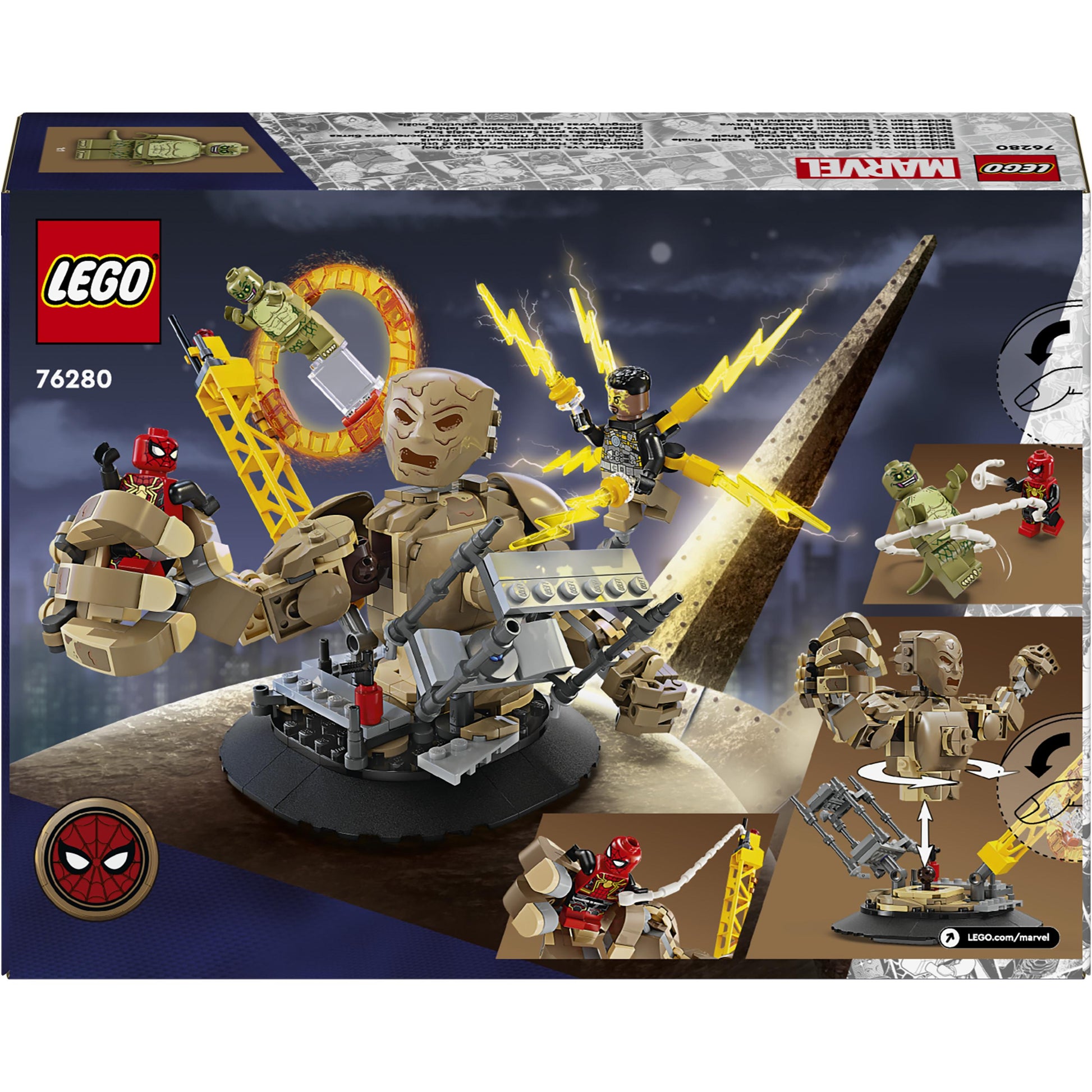 LEGO® Marvel Spider-Man vs. Sandman: Final Battle Set 76280