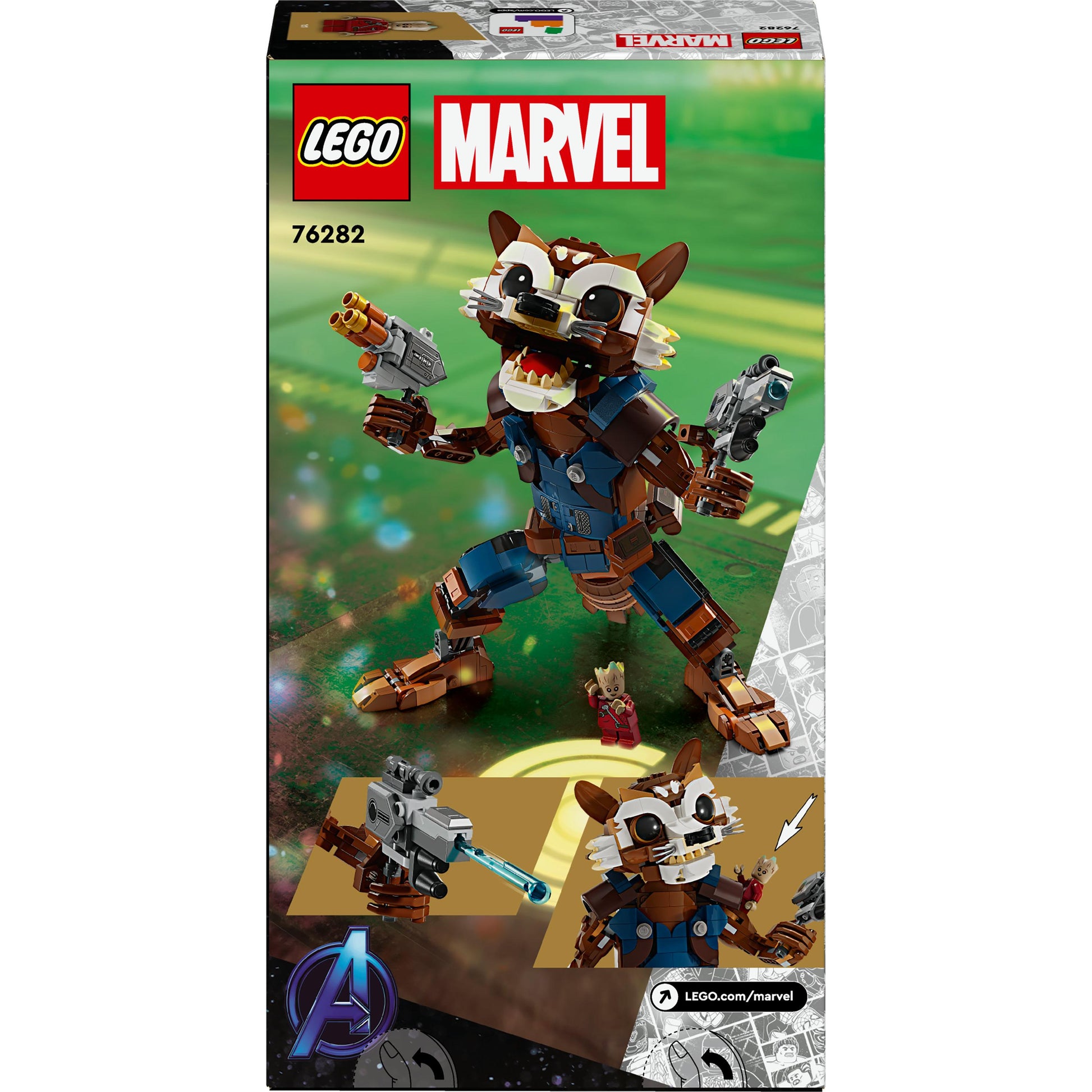 LEGO® Marvel Rocket & Baby Groot 76282