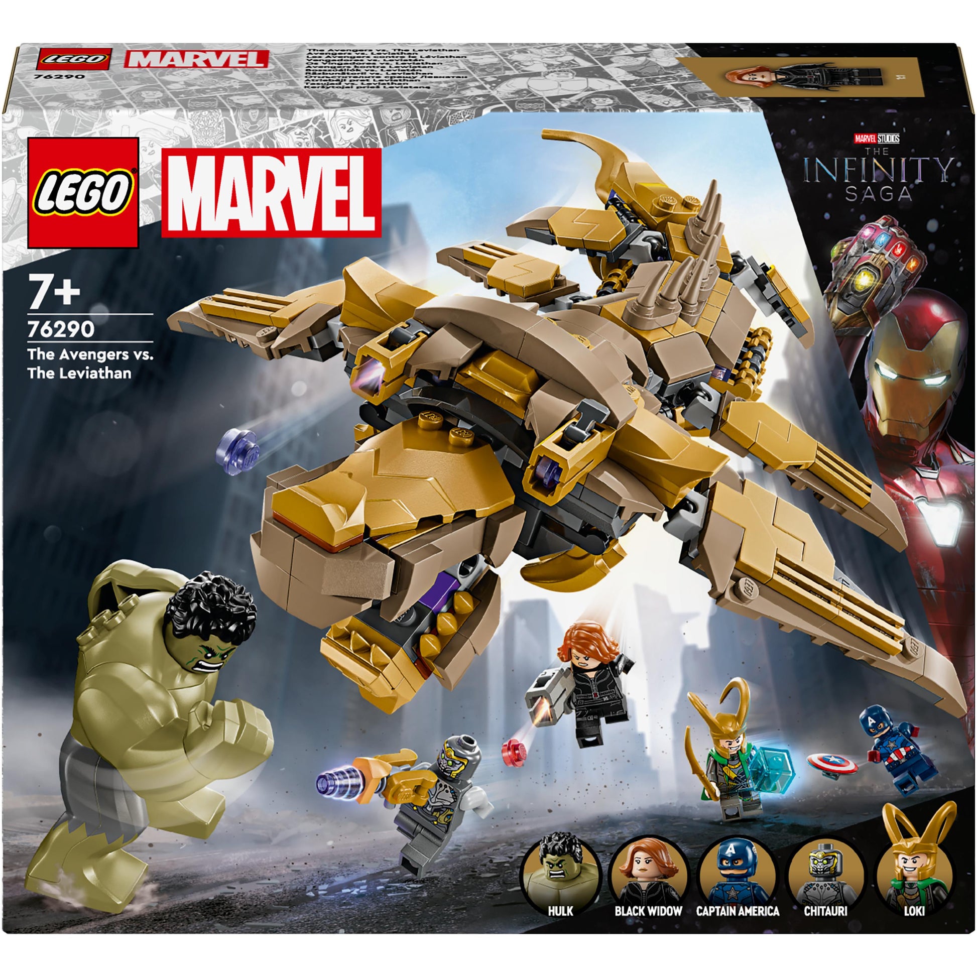 LEGO® Marvel The Avengers vs. The Leviathan Playset 76290