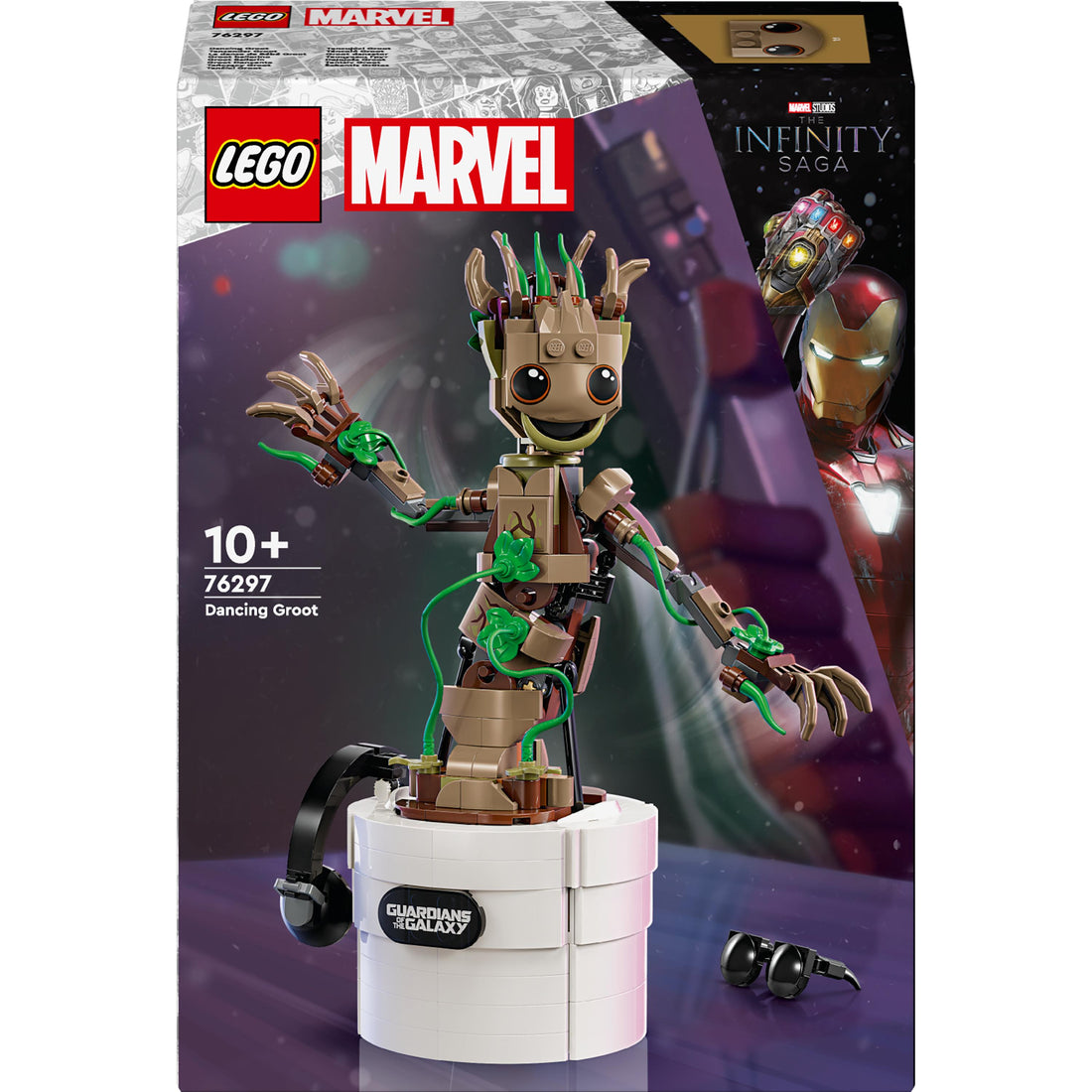 LEGO® Marvel Dancing Groot Buildable Animated Toy 76297