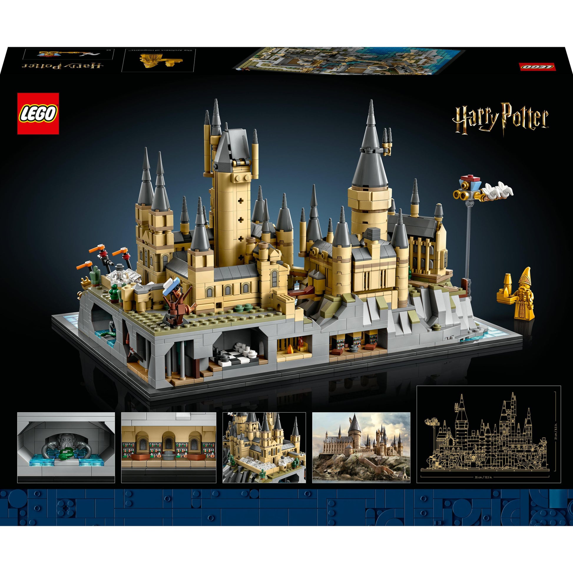 مجموعة بناء قلعة هوغوارتس™ وأراضيها 76419 من LEGO® Harry Potter™‍‌‎ (2660 قطعة)