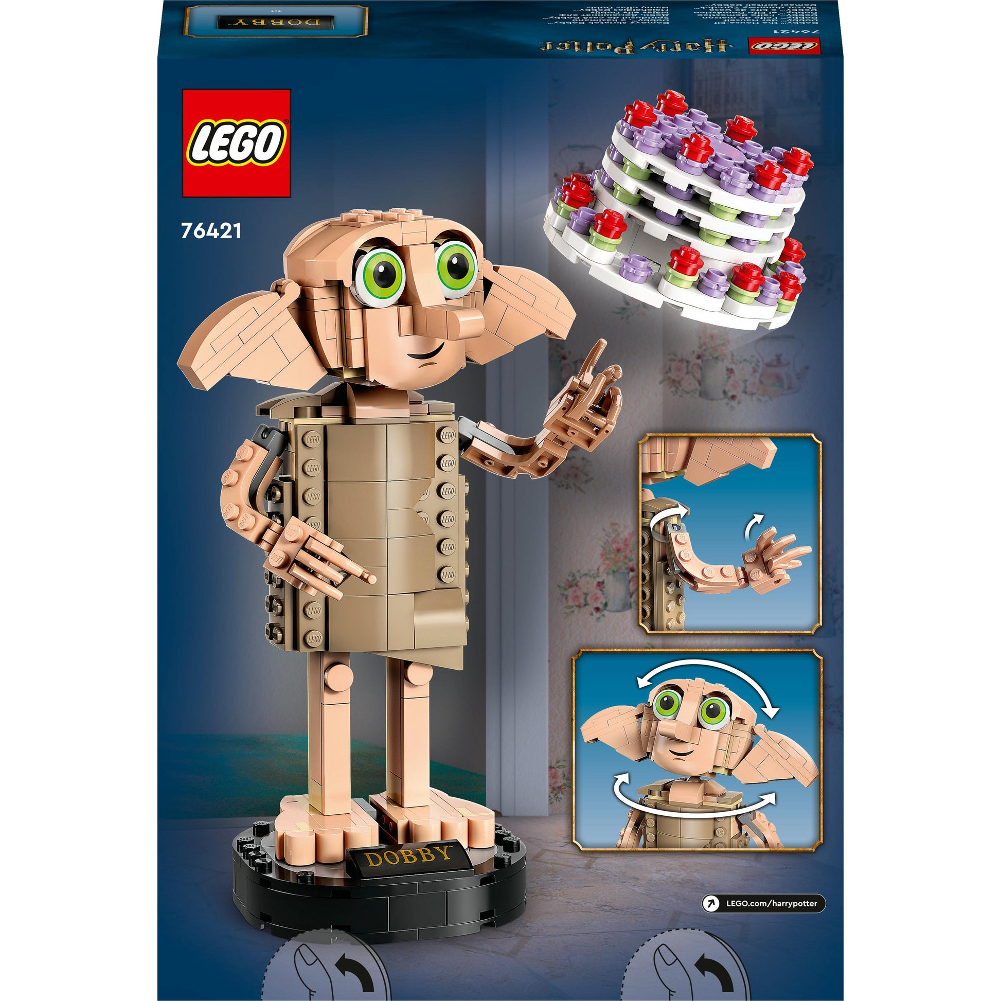 LEGO® Harry Potter™ Dobby™ the House-Elf 76421 Building Toy Set (403 Pieces)