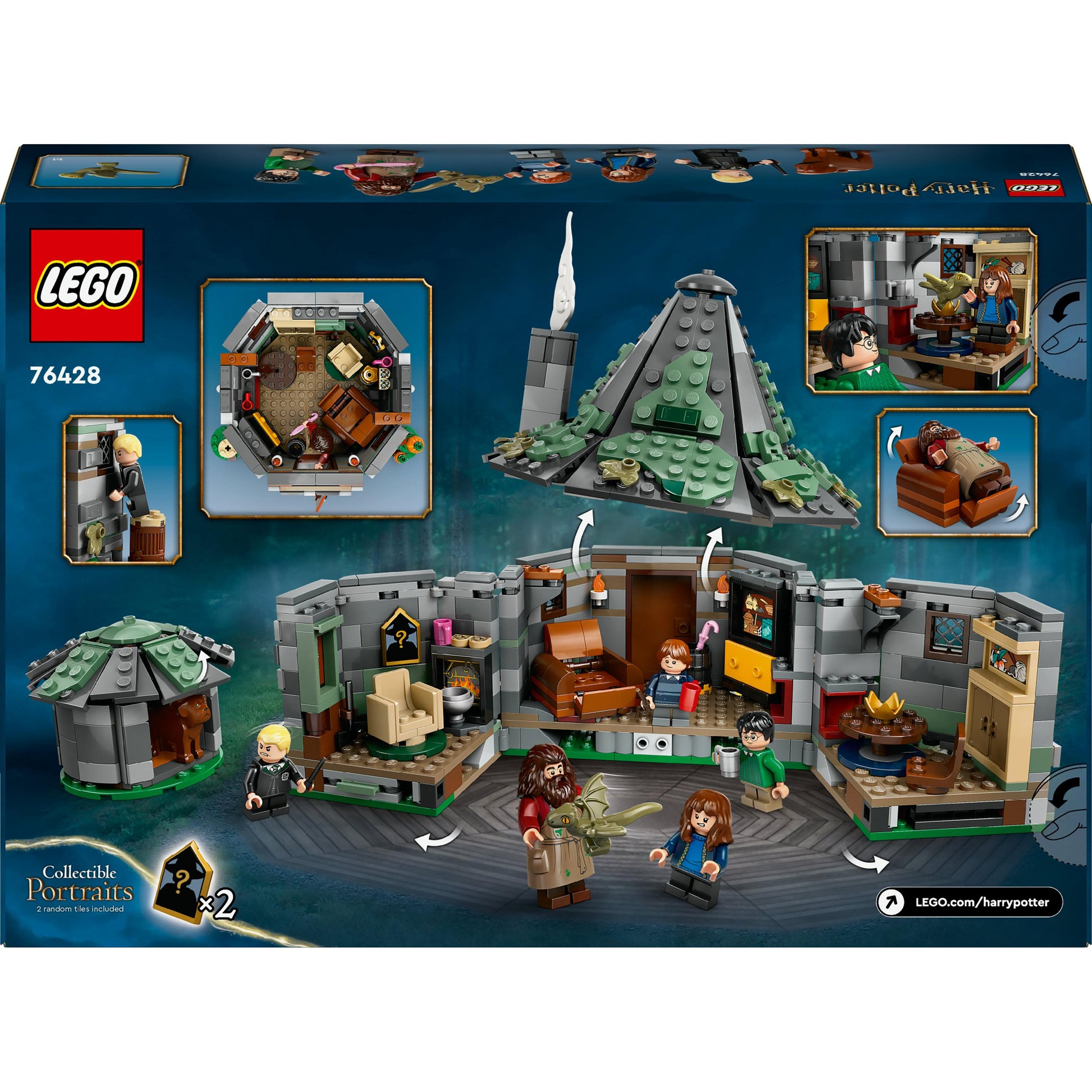 LEGO® Harry Potter™ Hagrid’s Hut: An Unexpected Visit 76428