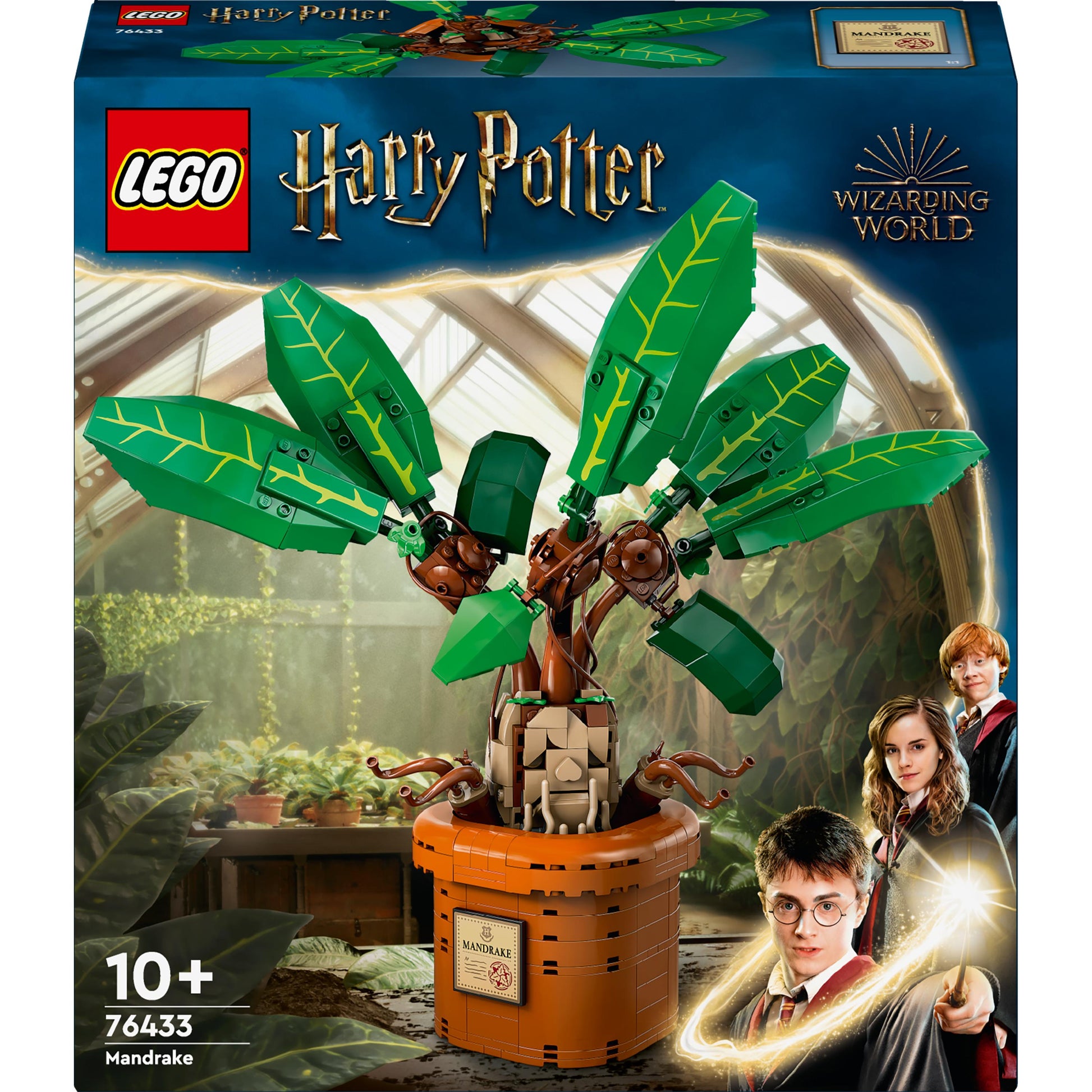 LEGO® Harry Potter™ Mandrake Plant Toy, Magical Gift 76433