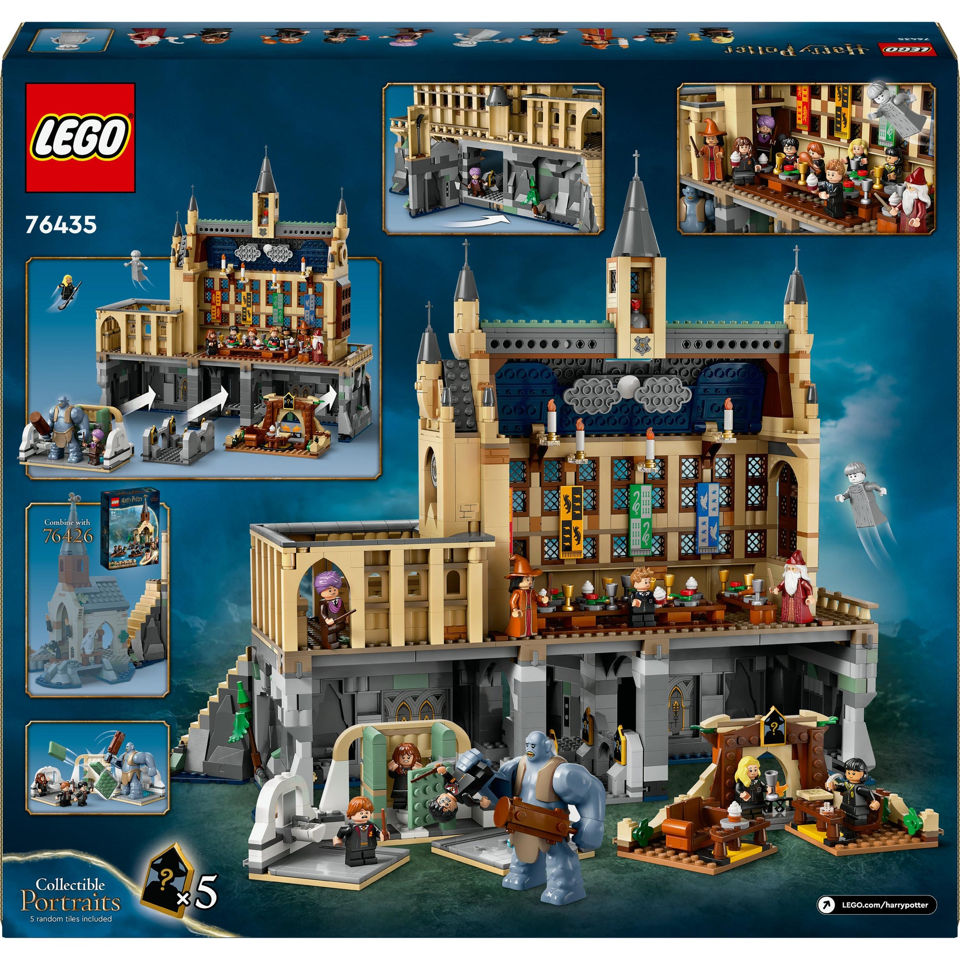 LEGO® Harry Potter™ Hogwarts™ Castle: The Great Hall 76435