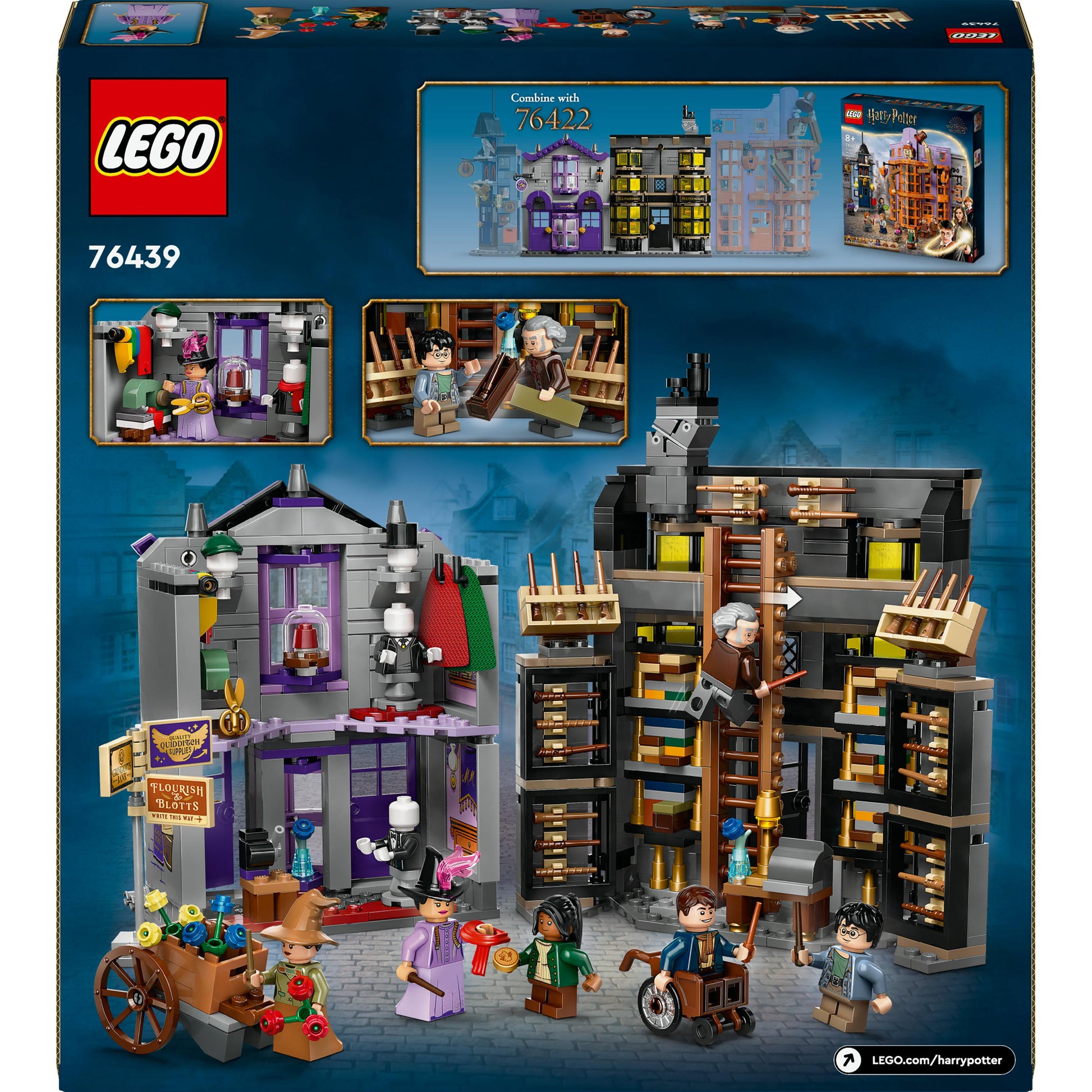 LEGO® Harry Potter™ Ollivanders™ & Madam Malkin's Robes 76439