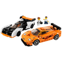 LEGO® Speed Champions McLaren Solus GT & McLaren F1 LM 76918 Building Toy Set (581 Pieces)