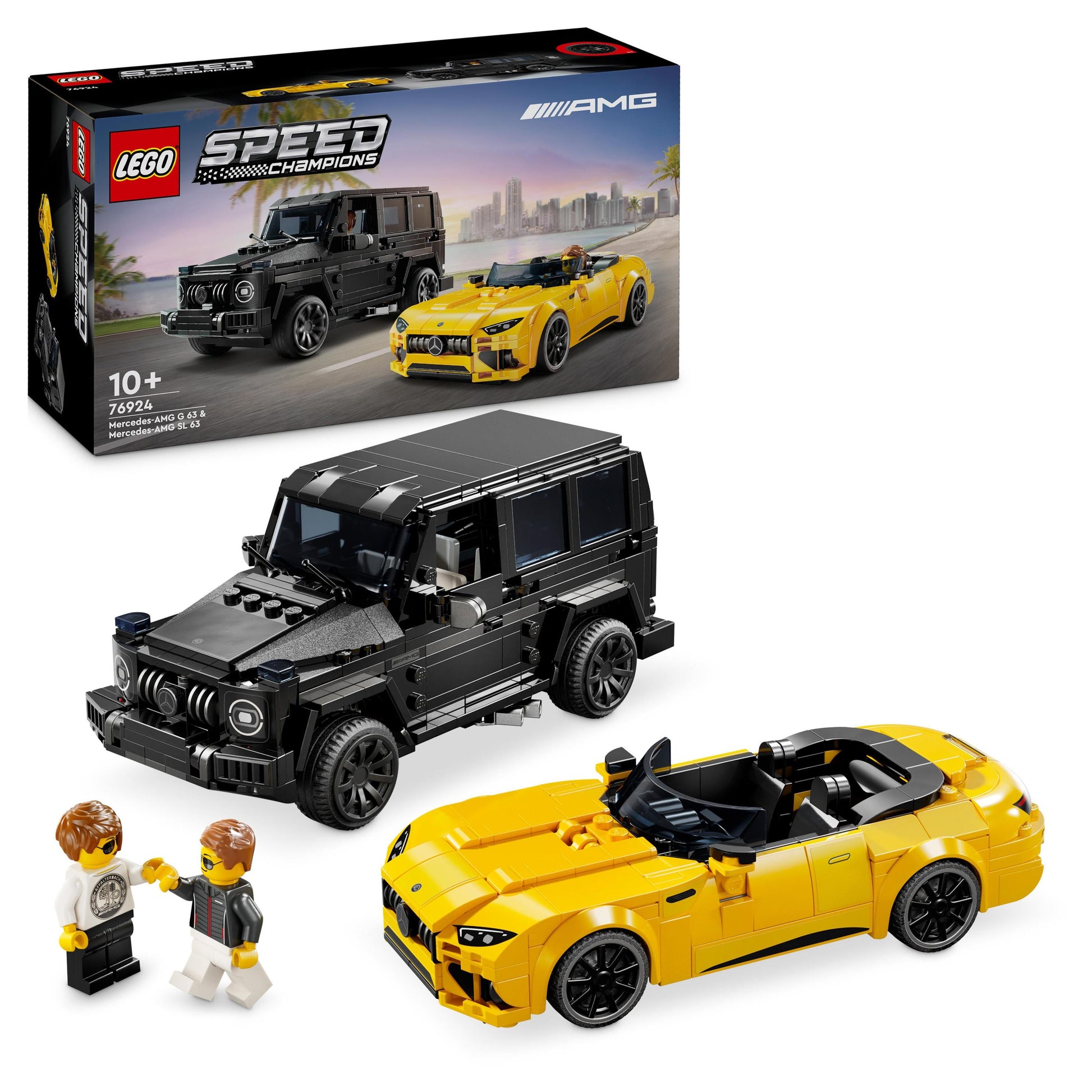 LEGO® Speed Champions Mercedes-AMG G 63 & Mercedes-AMG SL 63 76924