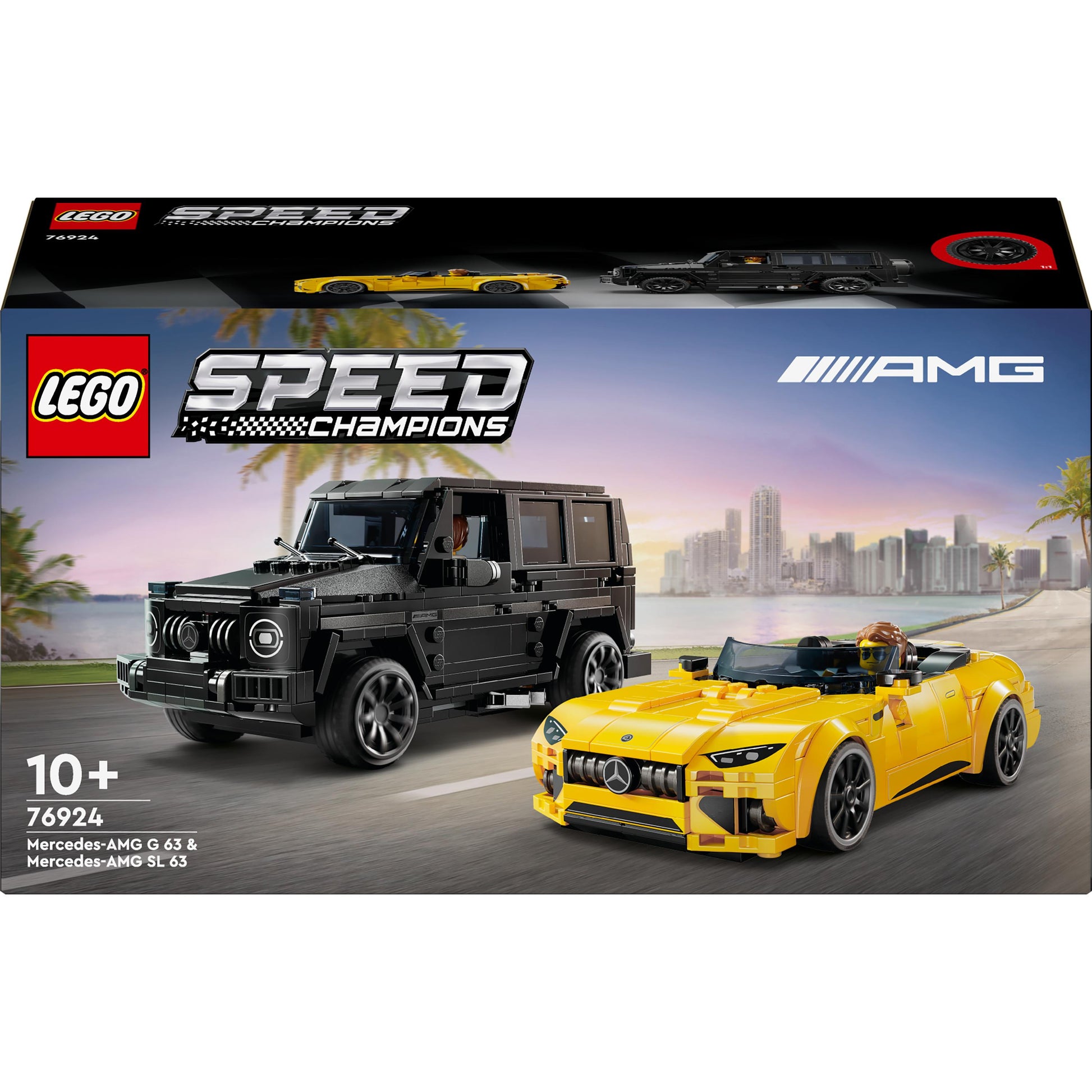 LEGO® Speed Champions Mercedes-AMG G 63 & Mercedes-AMG SL 63 76924