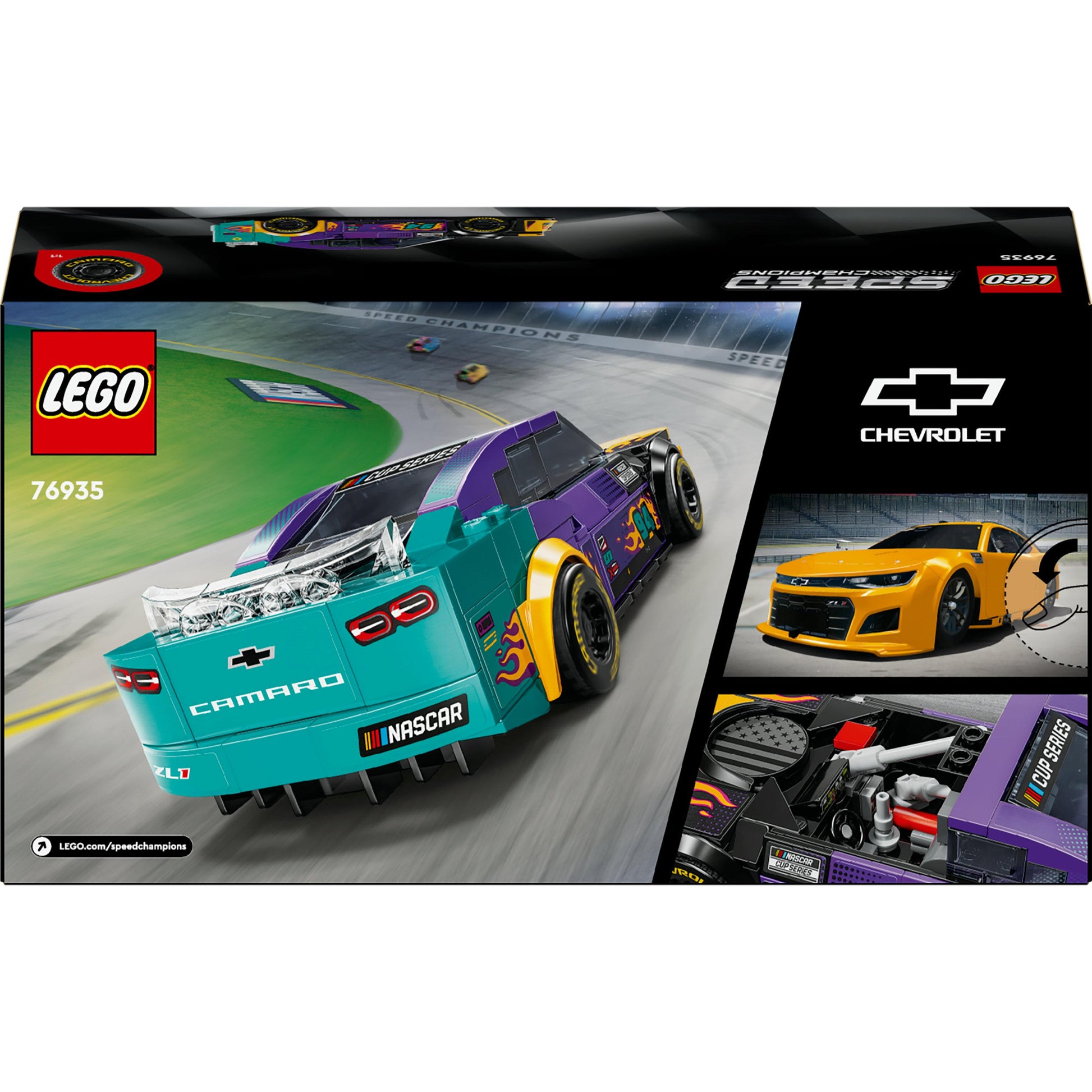 LEGO® Speed Champions NASCAR® Next Gen Chevrolet Camaro ZL1 76935