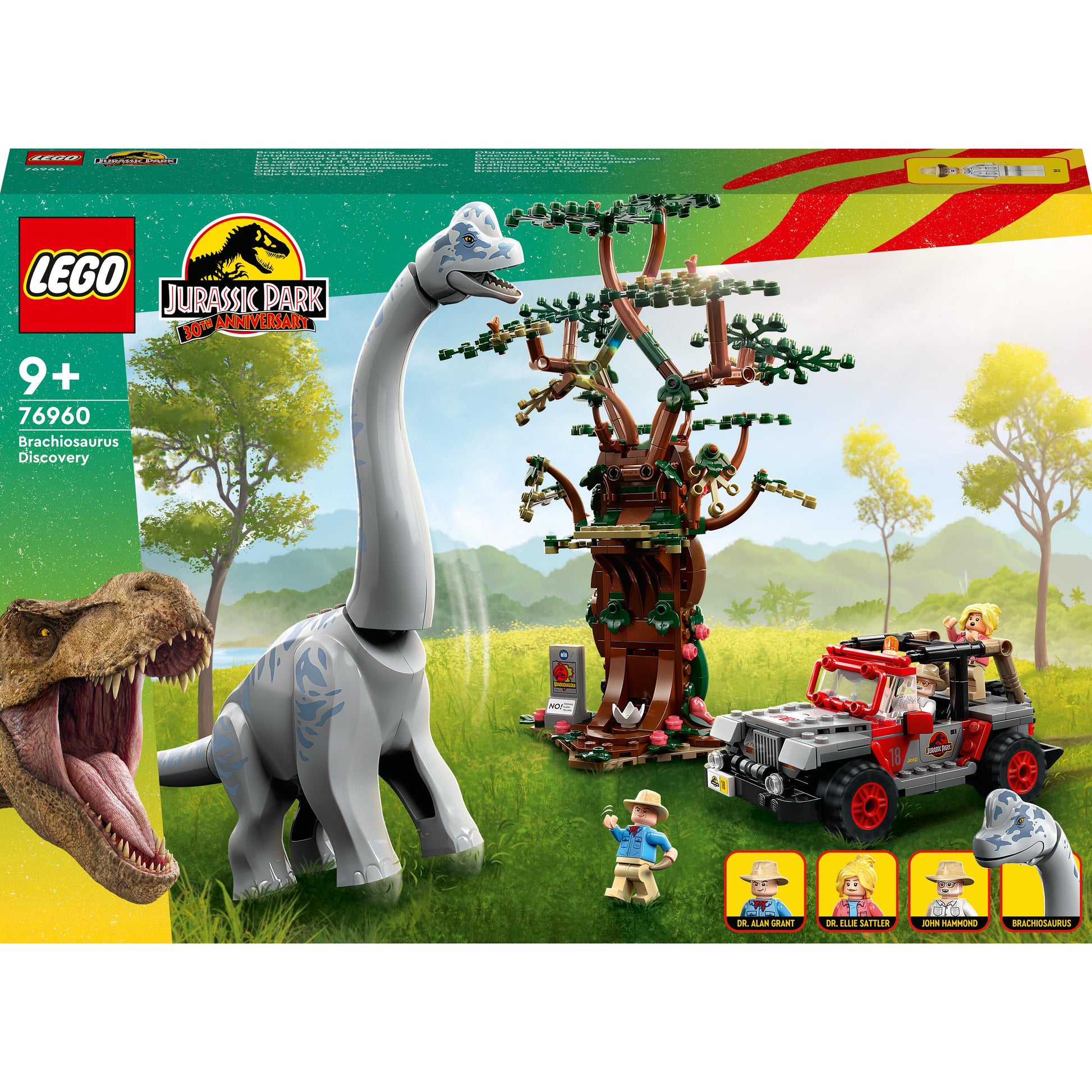 LEGO® Jurassic Park Brachiosaurus Discovery 76960 Building Toy Set (512 Pieces)