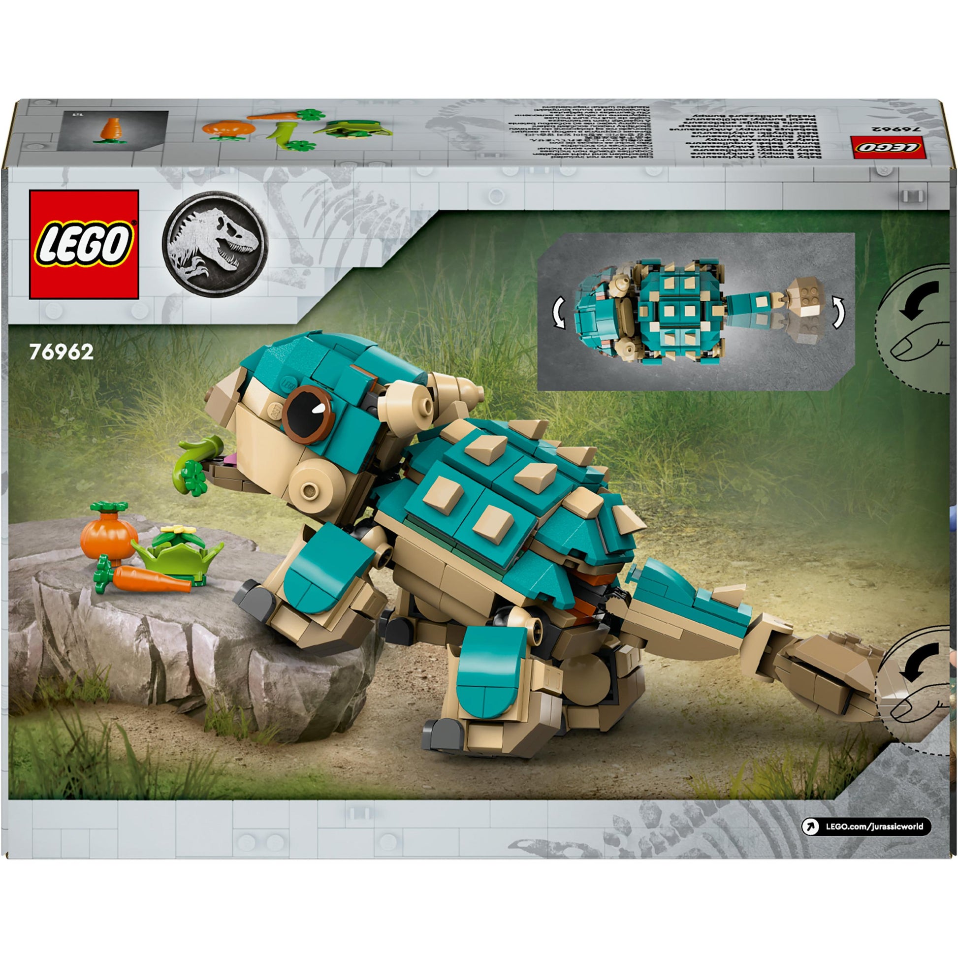 LEGO® Jurassic World Baby Bumpy: Ankylosaurus Toy 76962