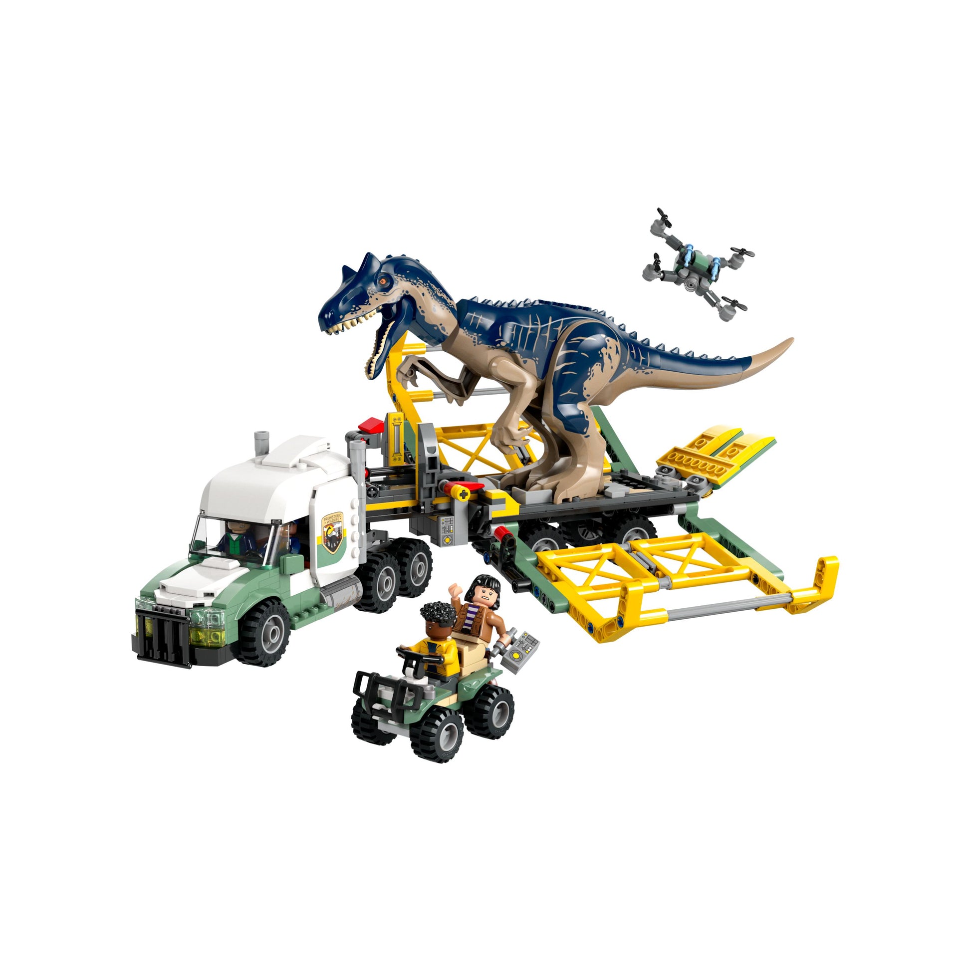 LEGO® Jurassic World Dinosaur Missions: Allosaurus Transport Truck 76966