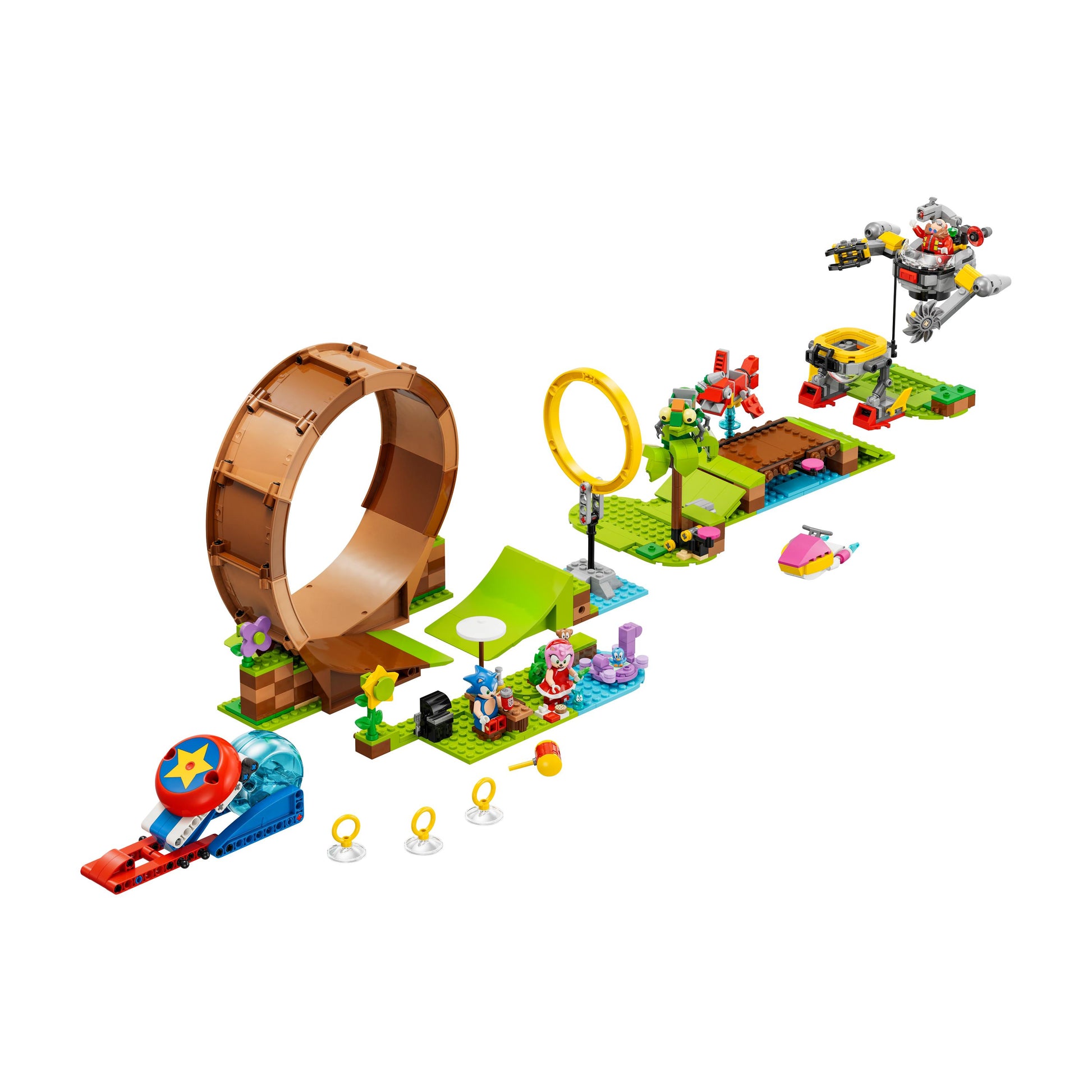 LEGO® Sonic the Hedgehog™ Sonic’s Green Hill Zone Loop Challenge 76994 (802 Pieces)