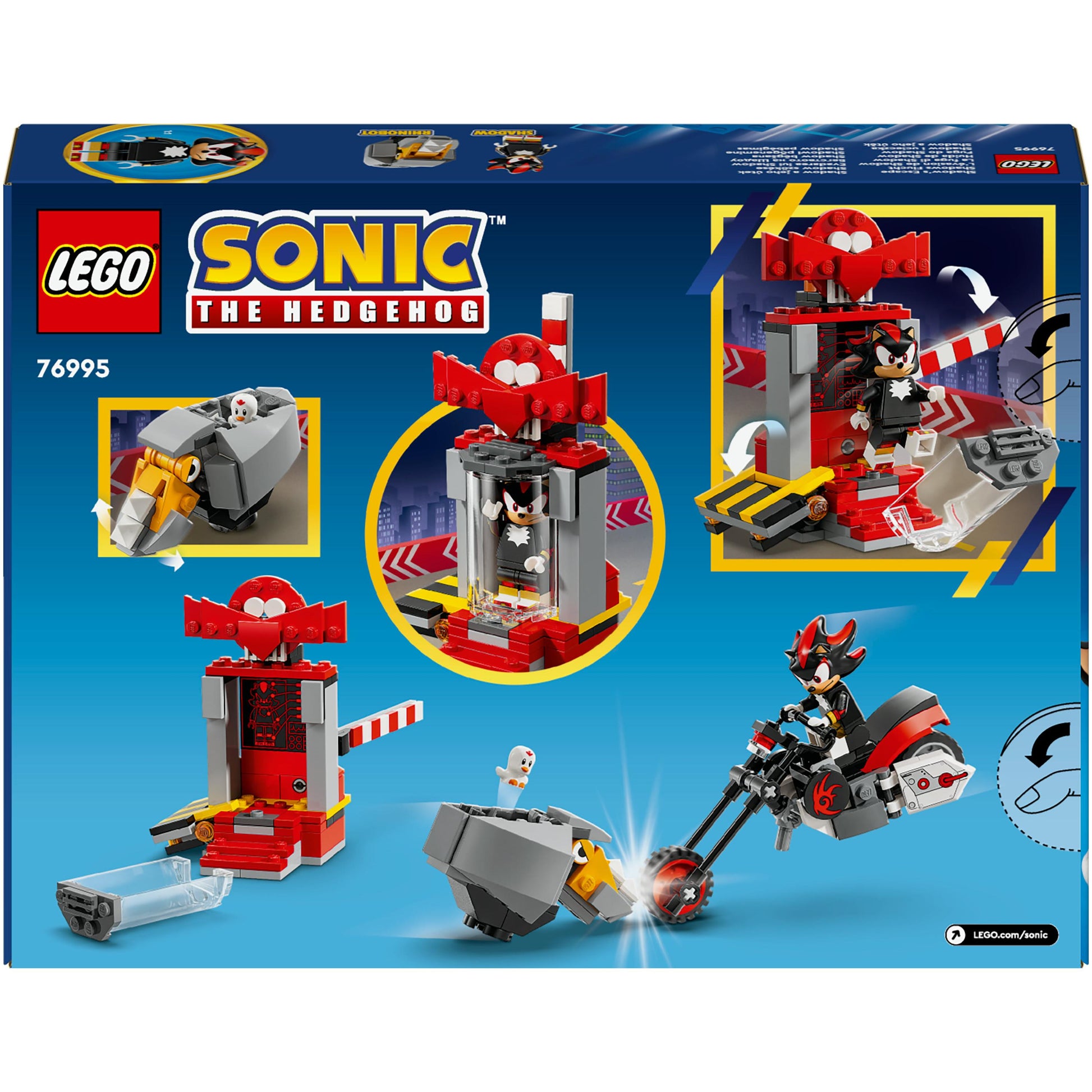 LEGO® Sonic the Hedgehog™ Shadow the Hedgehog Escape 76995