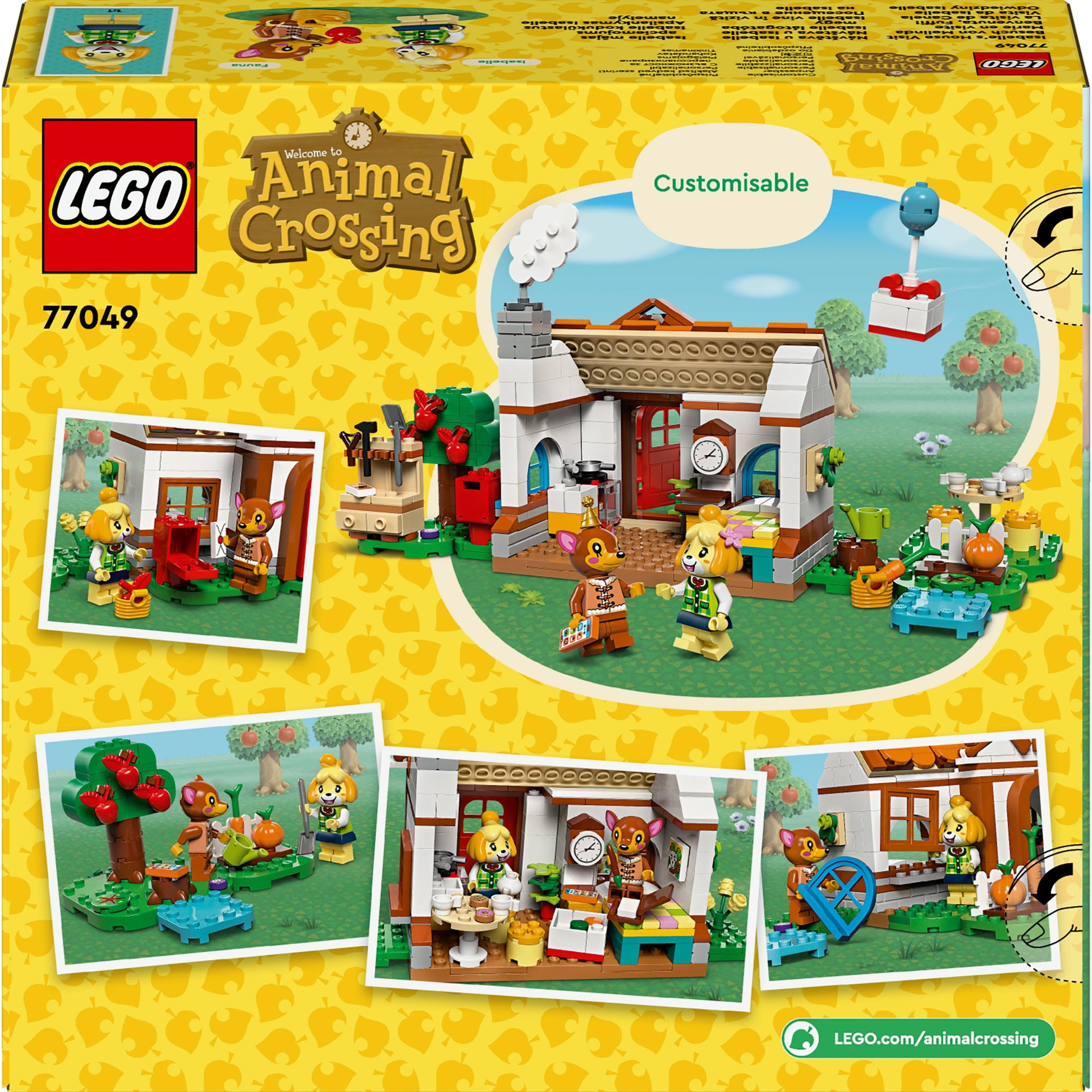 LEGO® Animal Crossing™ Isabelle’s House Visit 77049