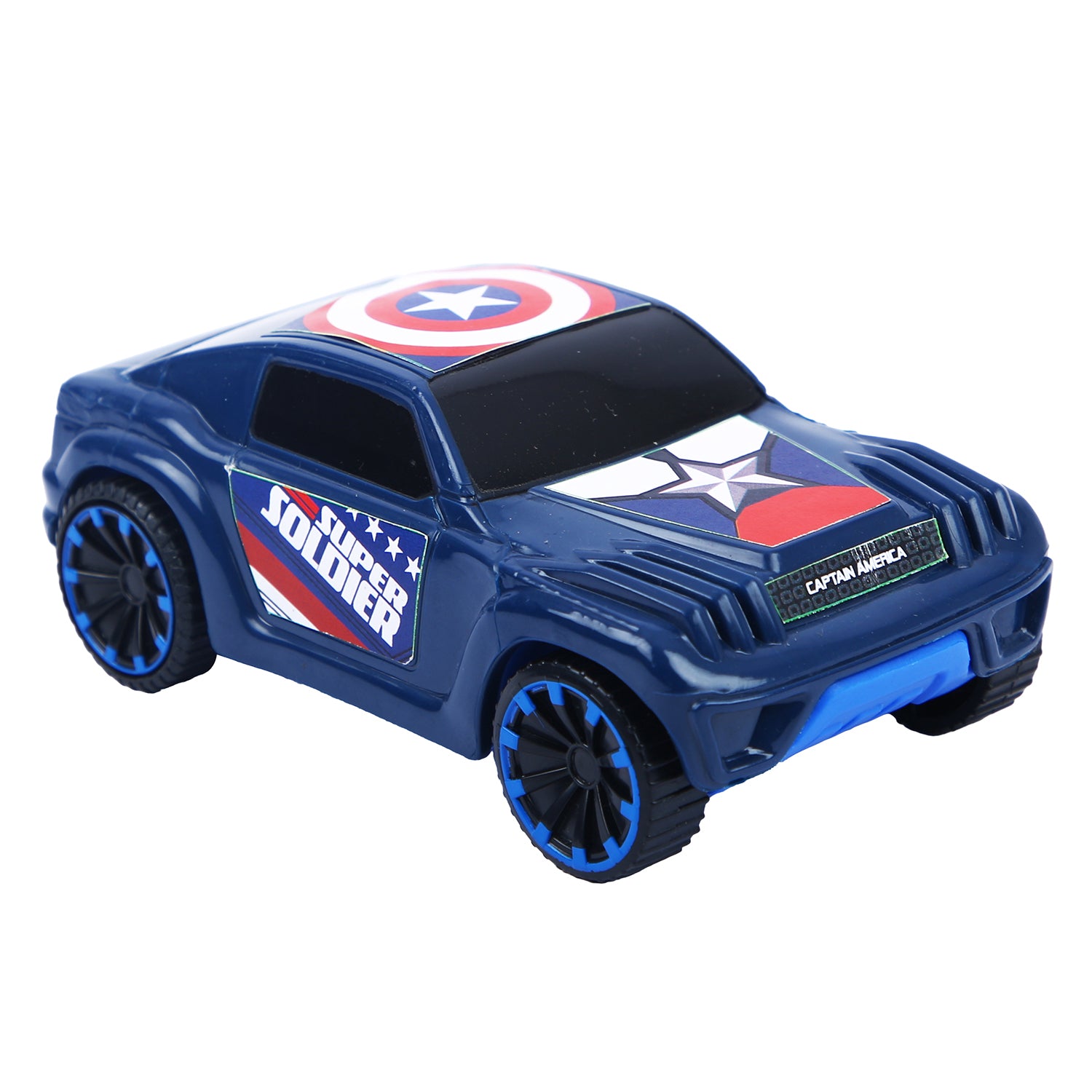 Captain America Pull Back Hyper car - 2