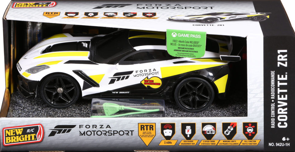 New Bright 1:16 Forza Corvette C8 / Challenger