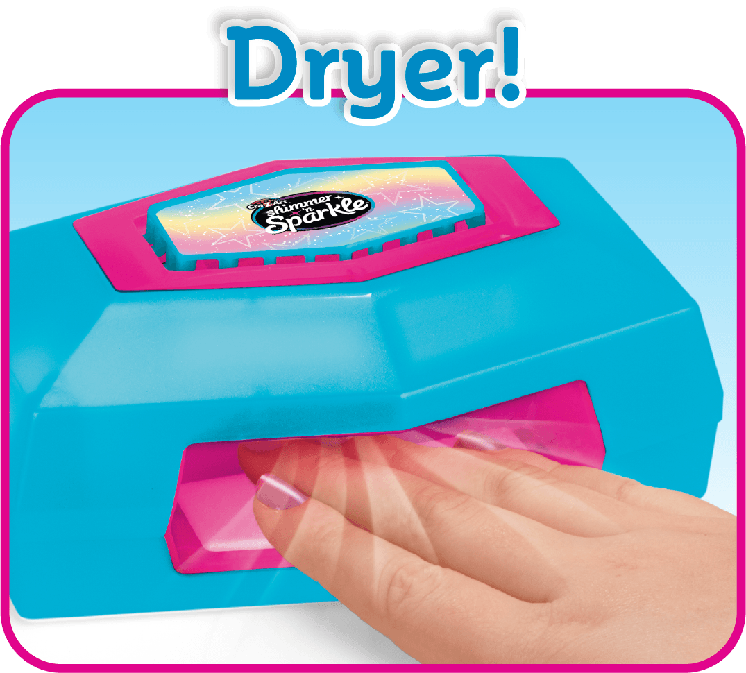 Shimmer N Sparkle Salon Style Deluxe Manicure & Pedicure