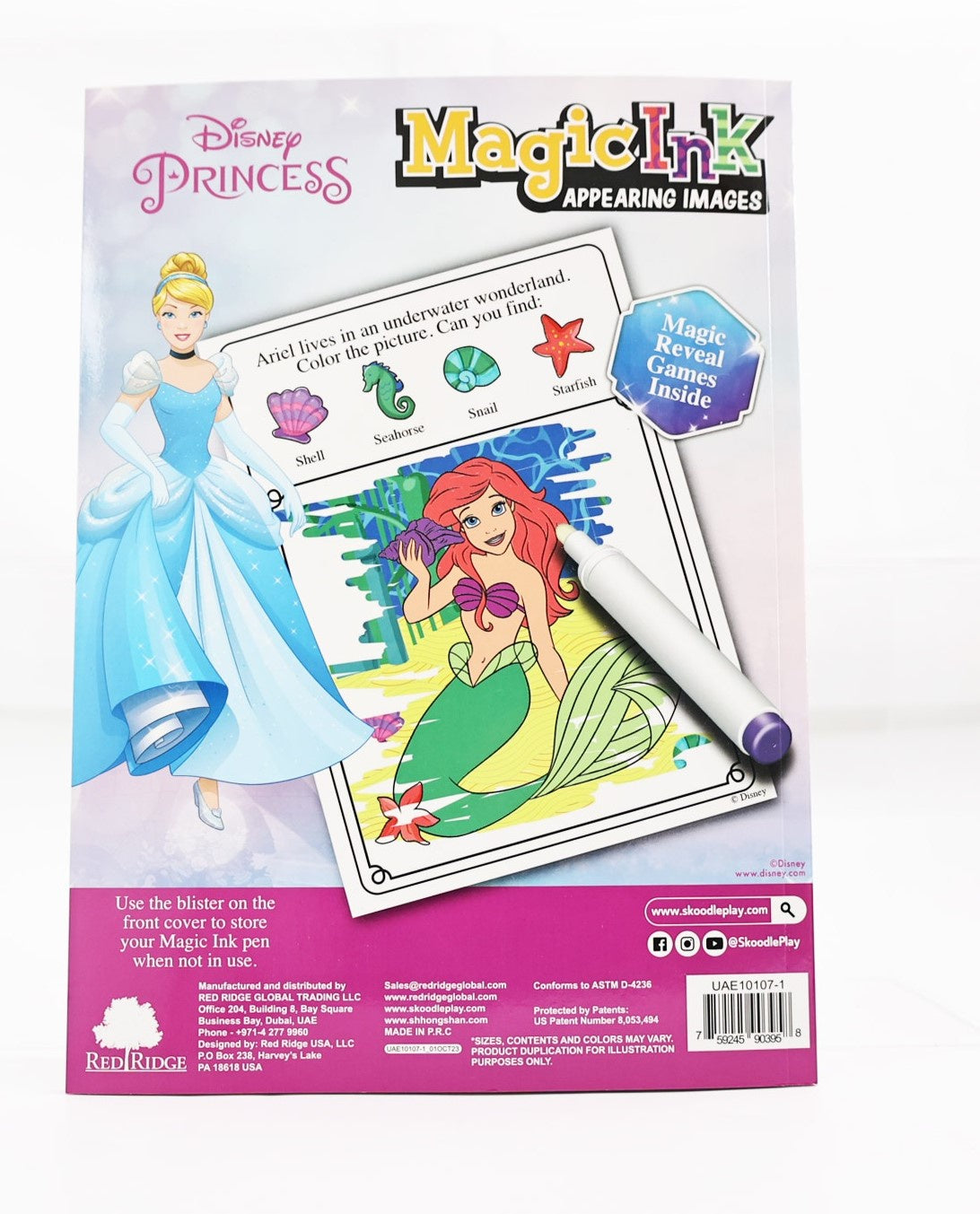 Disney Princess Magic Ink Book | Magic Markers - 2