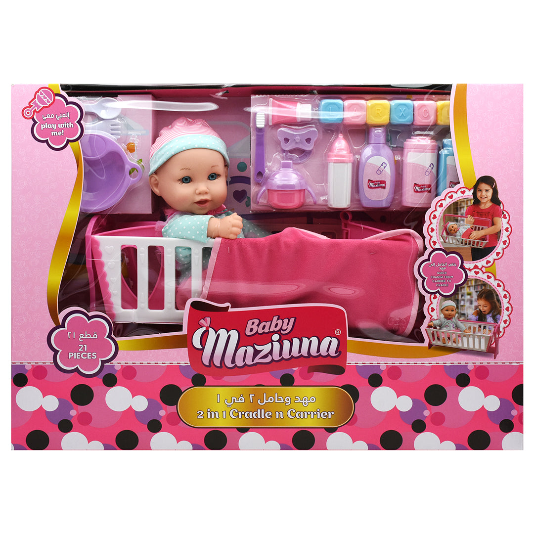 Baby Maziuna 2-in-1 Cradle & Carrier