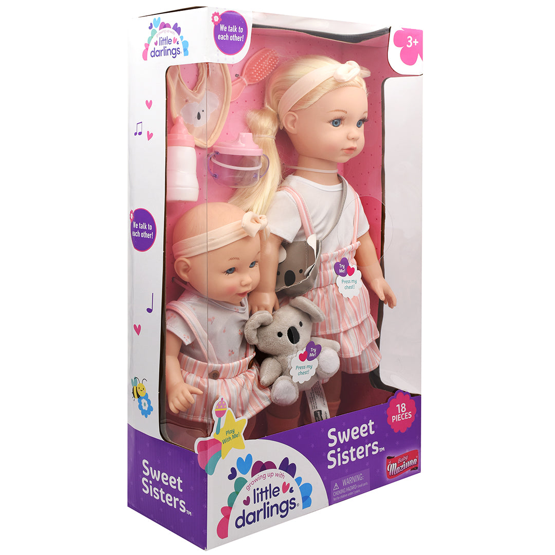 Baby Maziuna LD Sweet Sisters 18 inch 12 inch